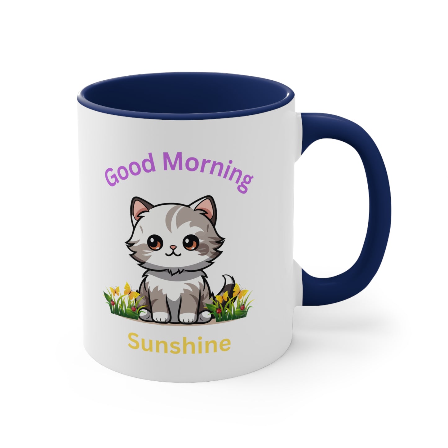 Good Morning Sunshine Accent Coffee Mug, 11oz