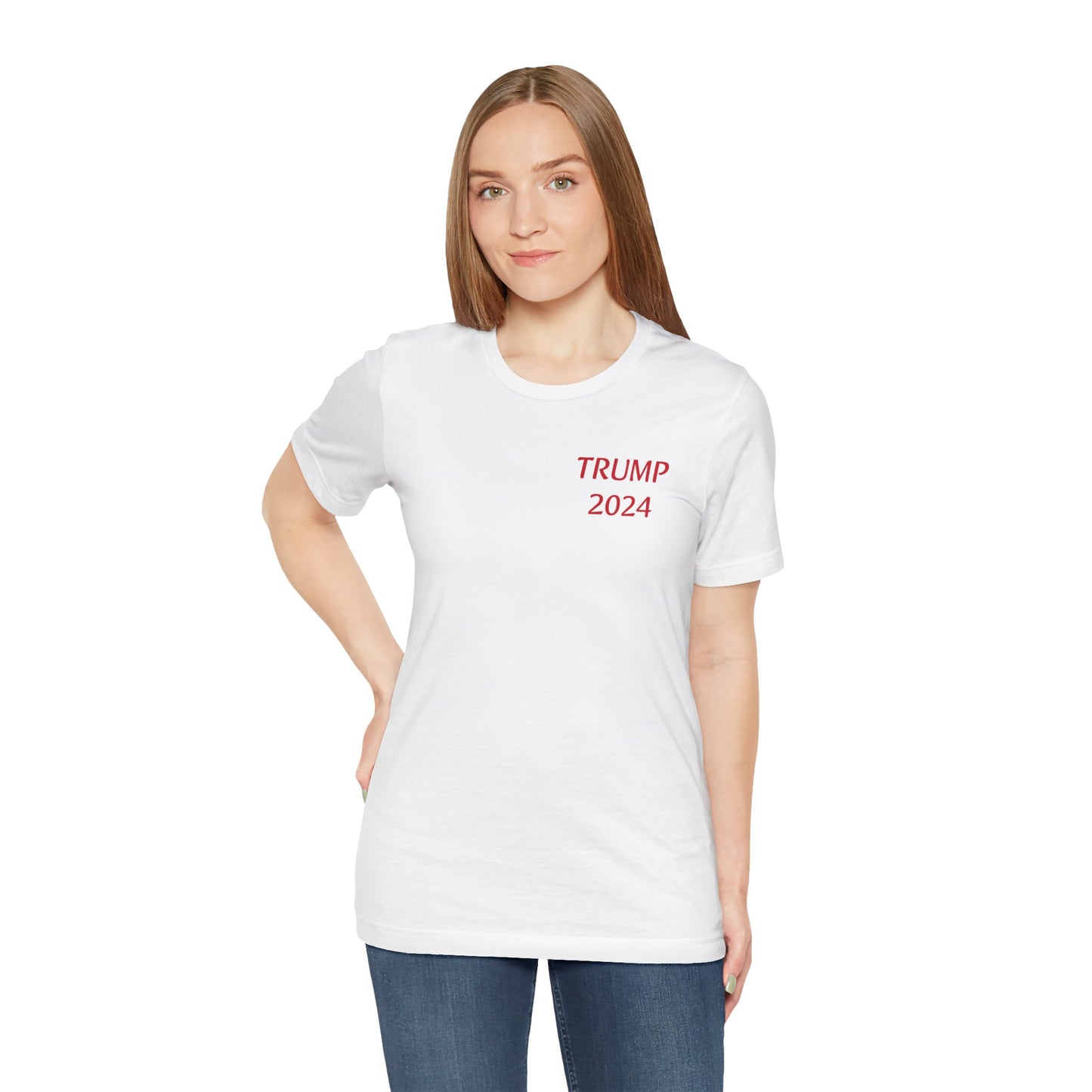 Freedom Is Not Free trump 2024 Unisex Jersey Short Sleeve Tee