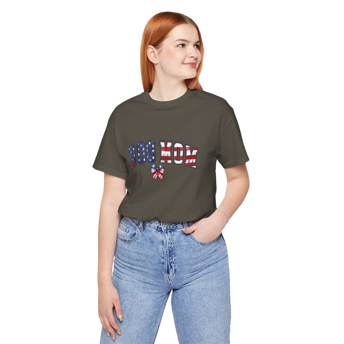 Womans Unisex Dog Mon Jersey Short Sleeve Tee