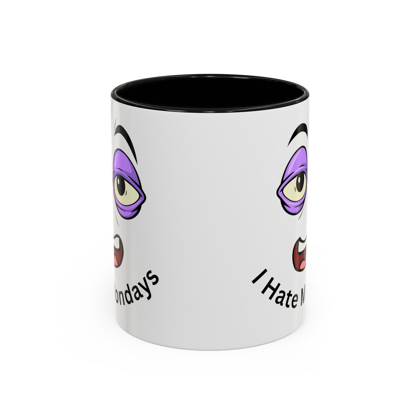 I Hate Mondays Accent Coffee Mug, 11oz
