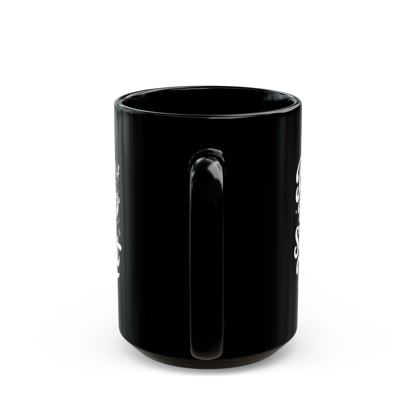 Funny Ride My Sleigh Tonight Black Mug (11oz, 15oz)