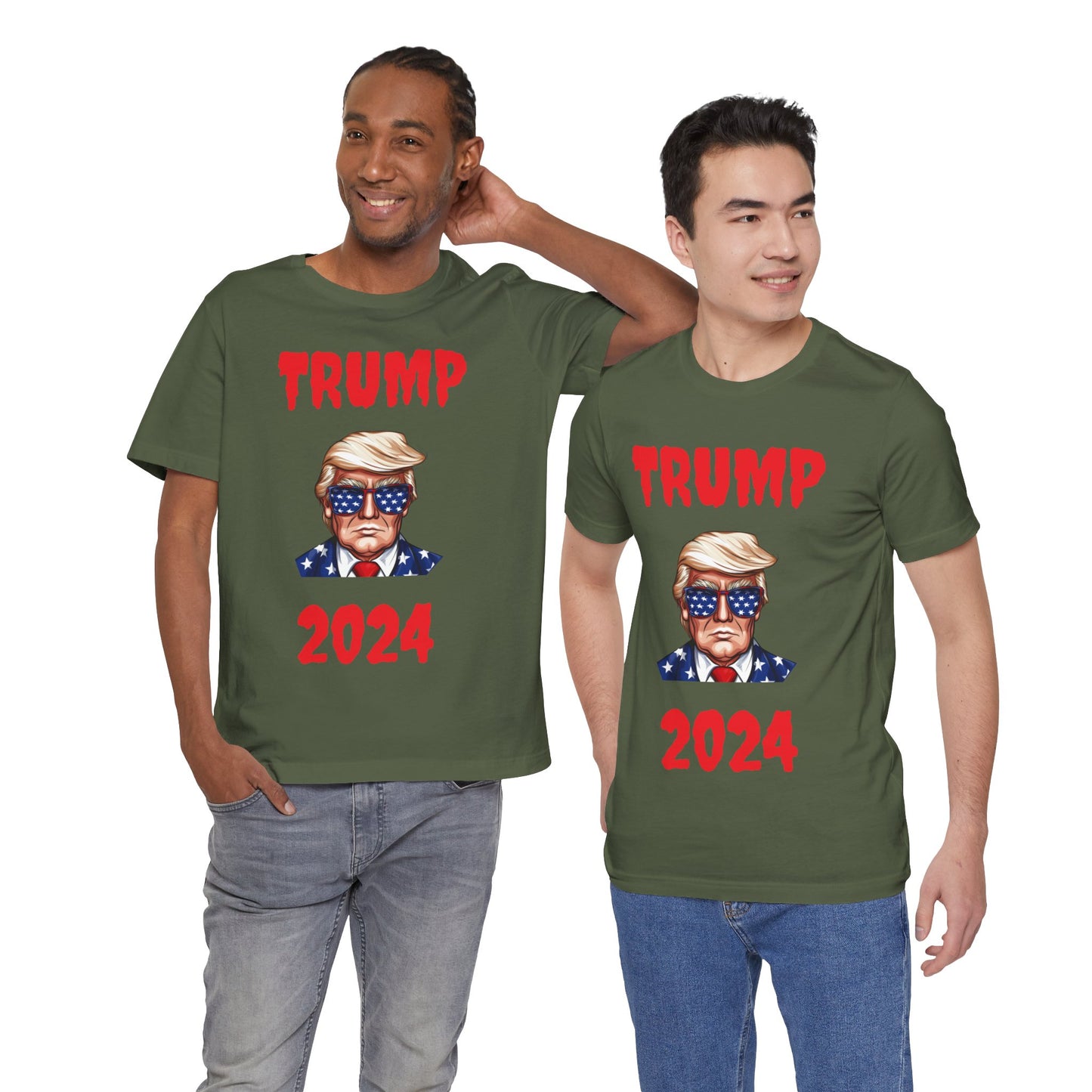 TRUMP 2024 Unisex Jersey Short Sleeve Tee