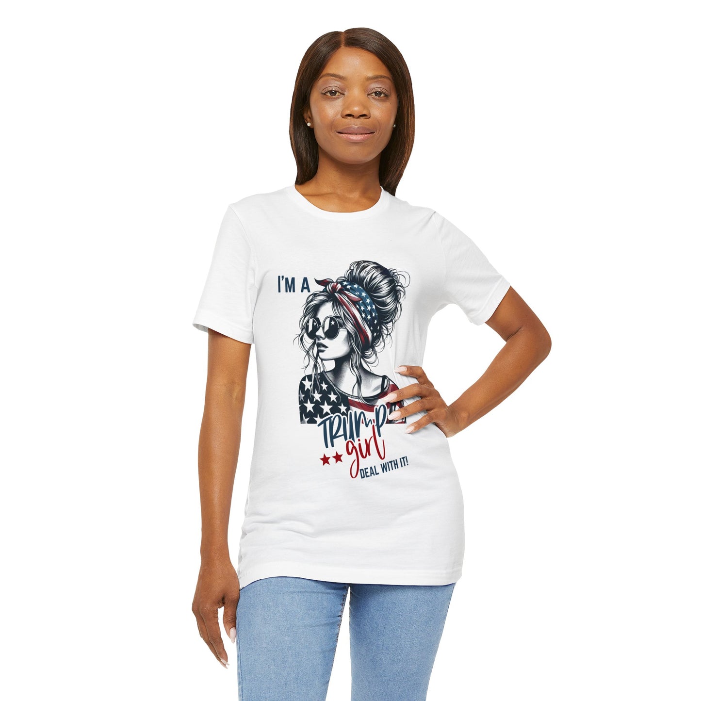 Trump Girl Unisex Jersey Short Sleeve Tee