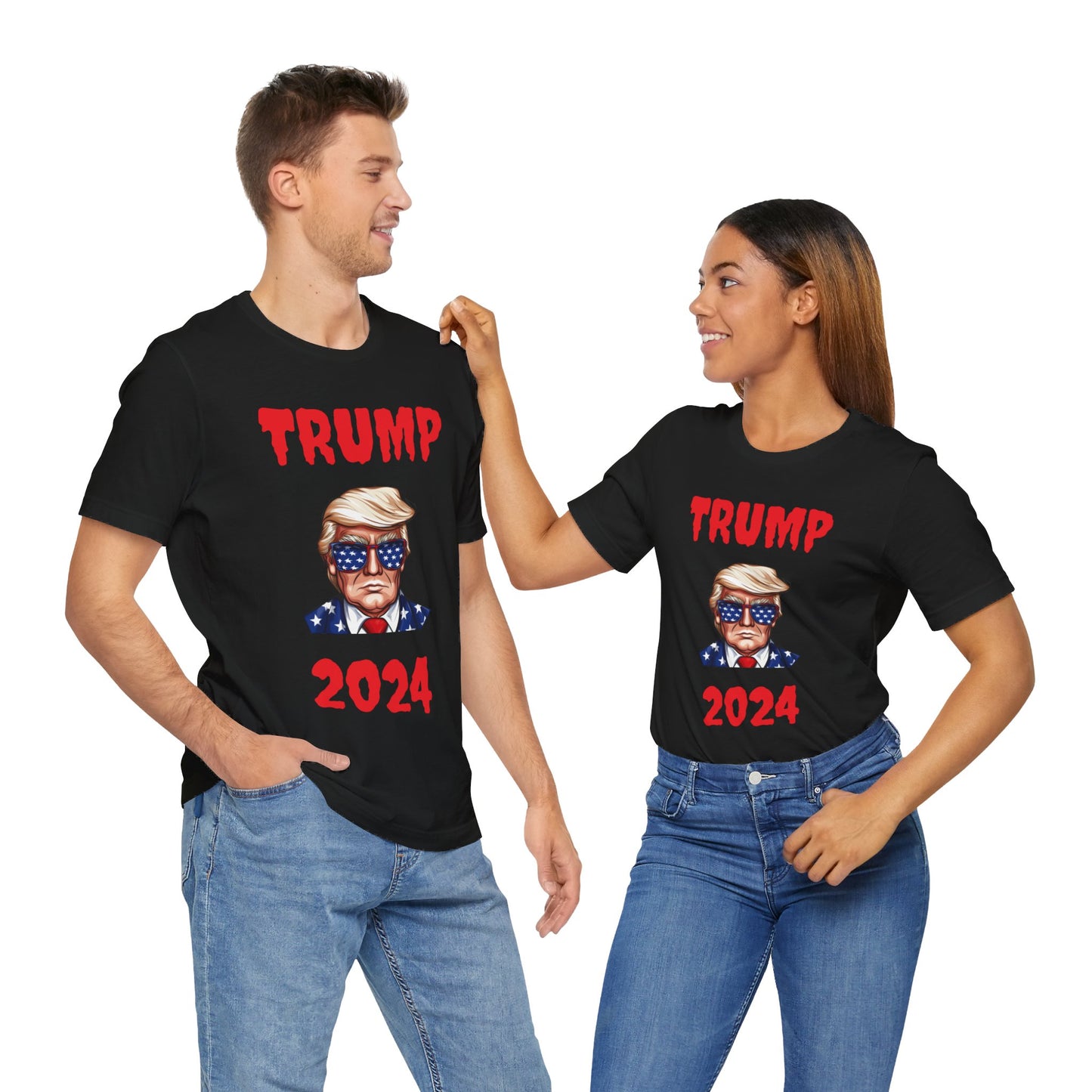 TRUMP 2024 Unisex Jersey Short Sleeve Tee