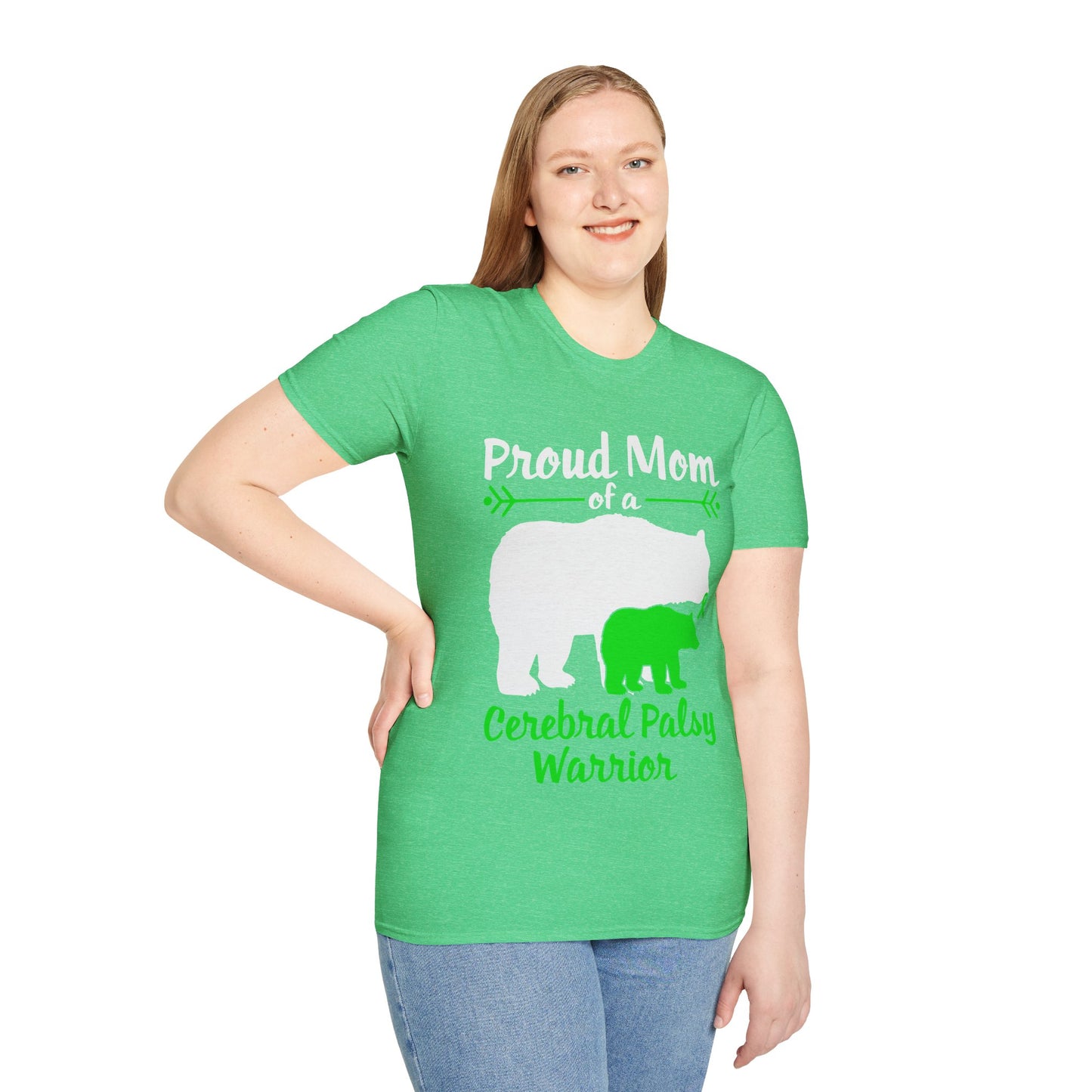 Proud Mom of a Cerebral Palsy Warrior T-Shirt | Support Awareness & Celebrate Strength