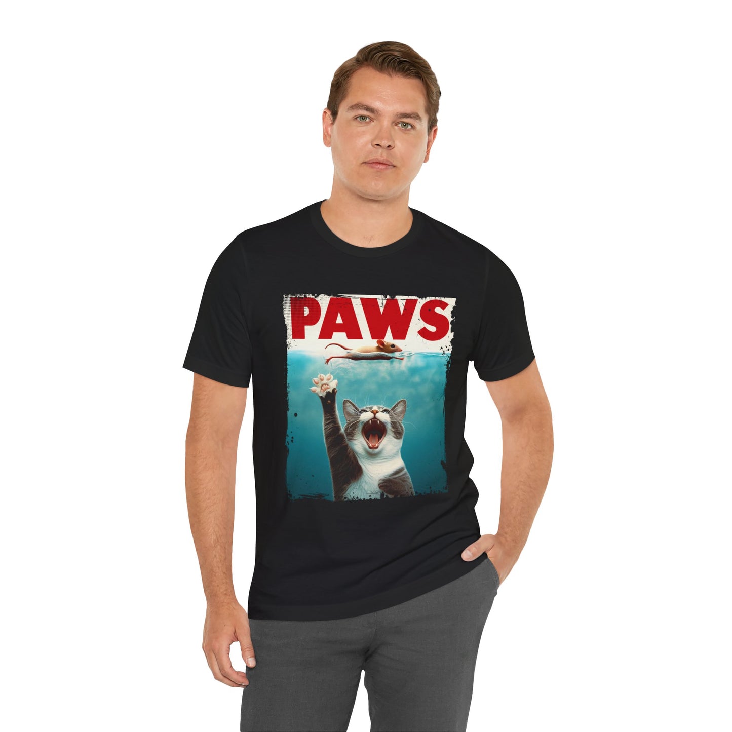 Paws Capture Beneath the Surface Unisex Jersey Short Sleeve Tee