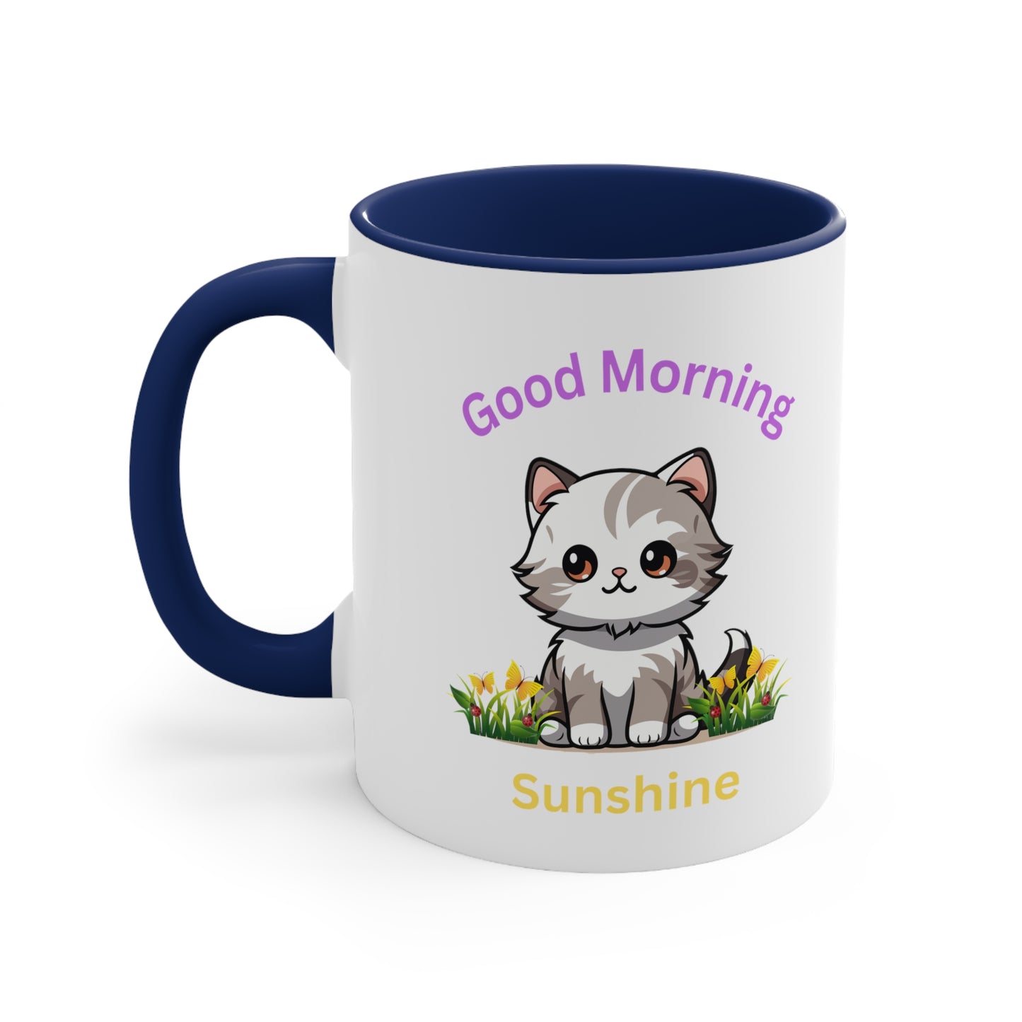 Good Morning Sunshine Accent Coffee Mug, 11oz