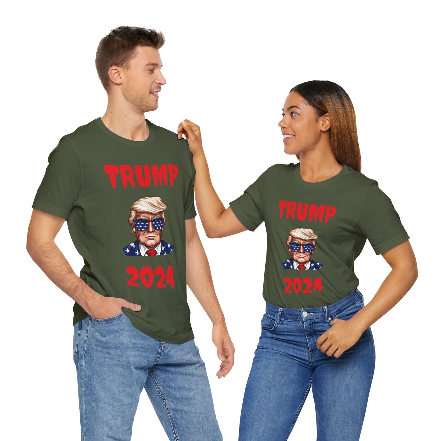 TRUMP 2024 Unisex Jersey Short Sleeve Tee