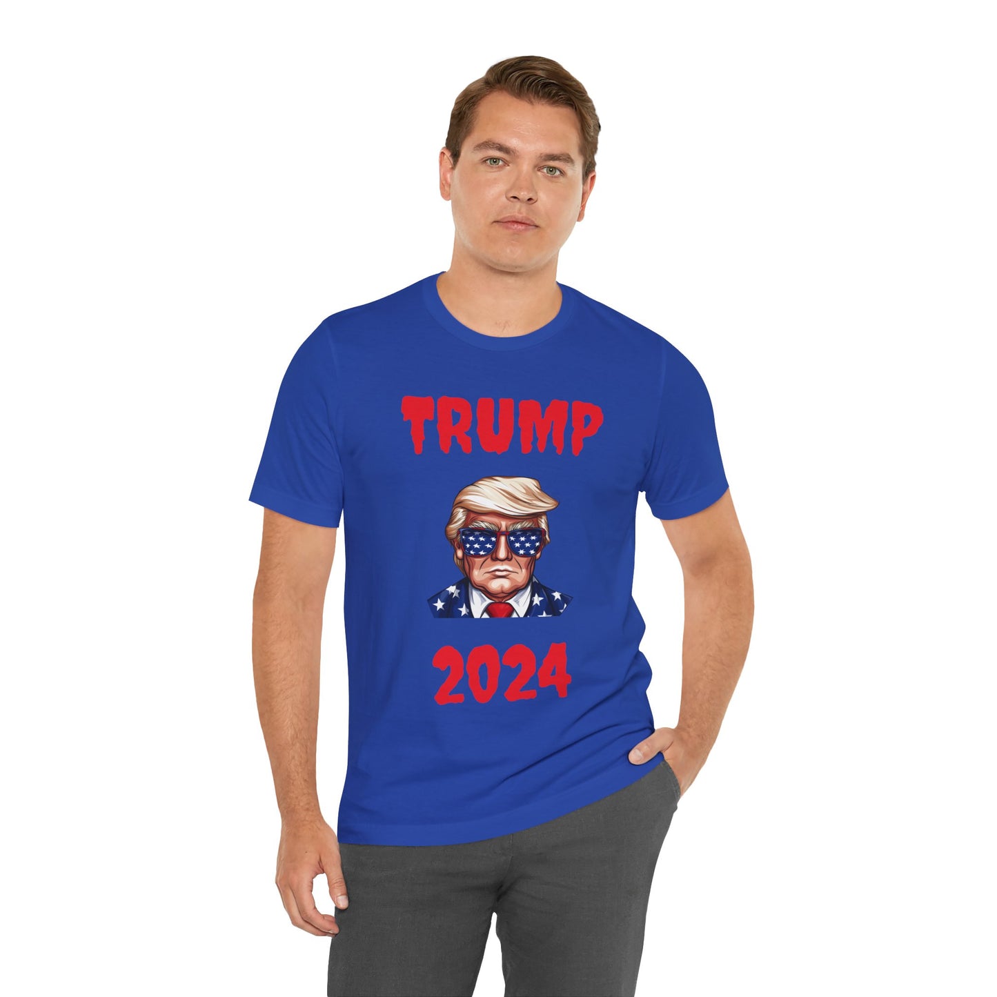 TRUMP 2024 Unisex Jersey Short Sleeve Tee