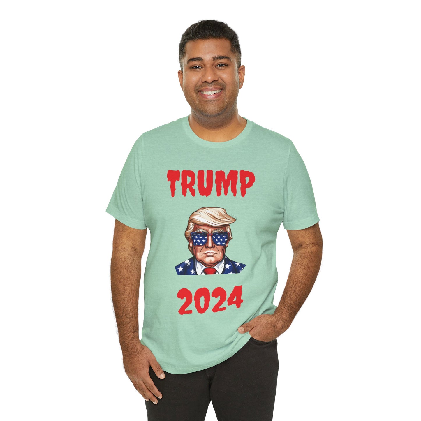 TRUMP 2024 Unisex Jersey Short Sleeve Tee