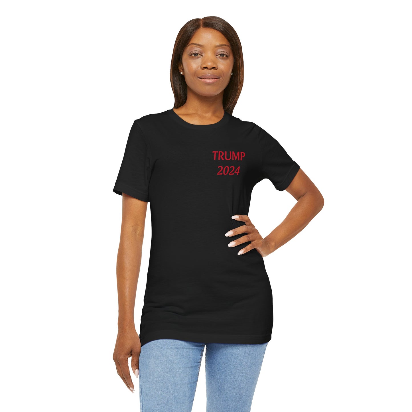 Freedom Is Not Free trump 2024 Unisex Jersey Short Sleeve Tee