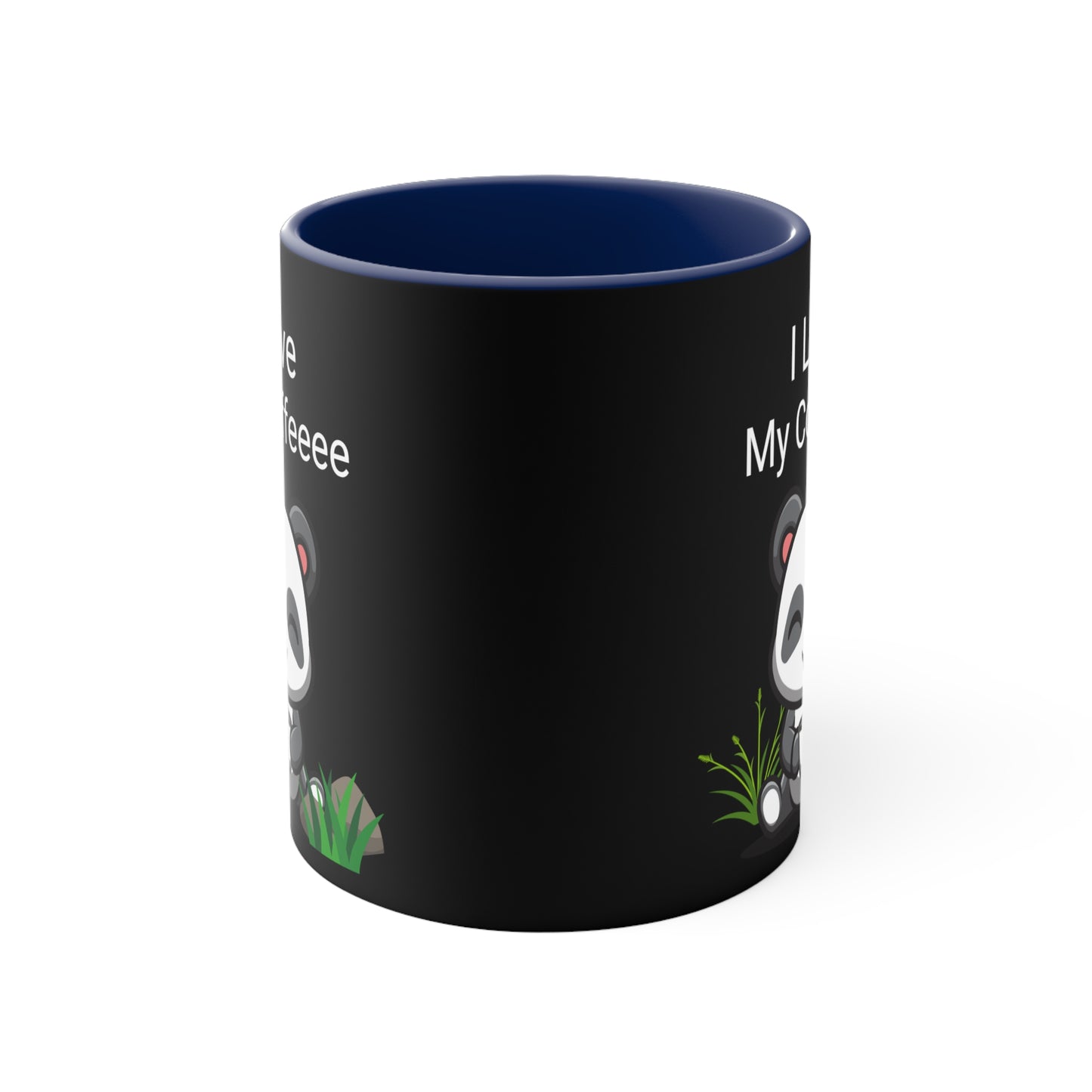 I love My Coffee Black Accent Coffee Mug, 11oz