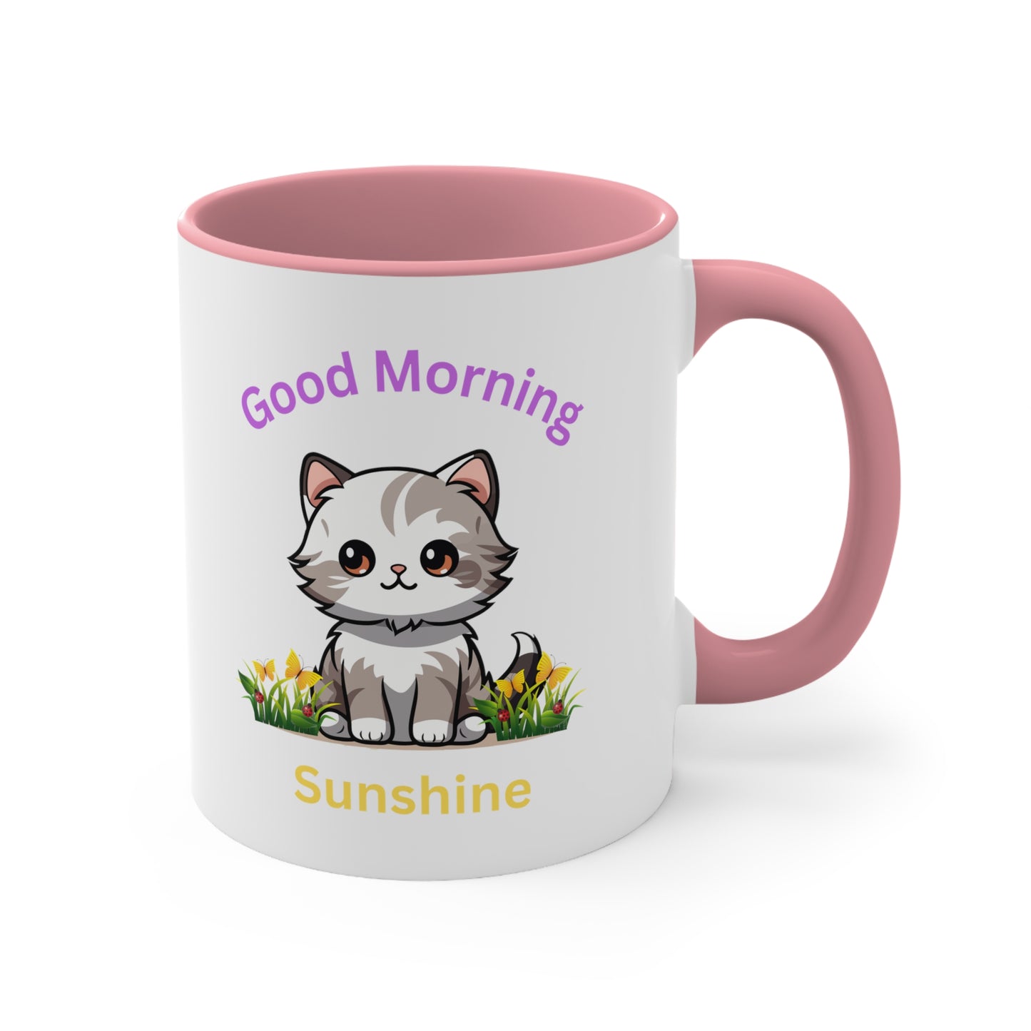 Good Morning Sunshine Accent Coffee Mug, 11oz