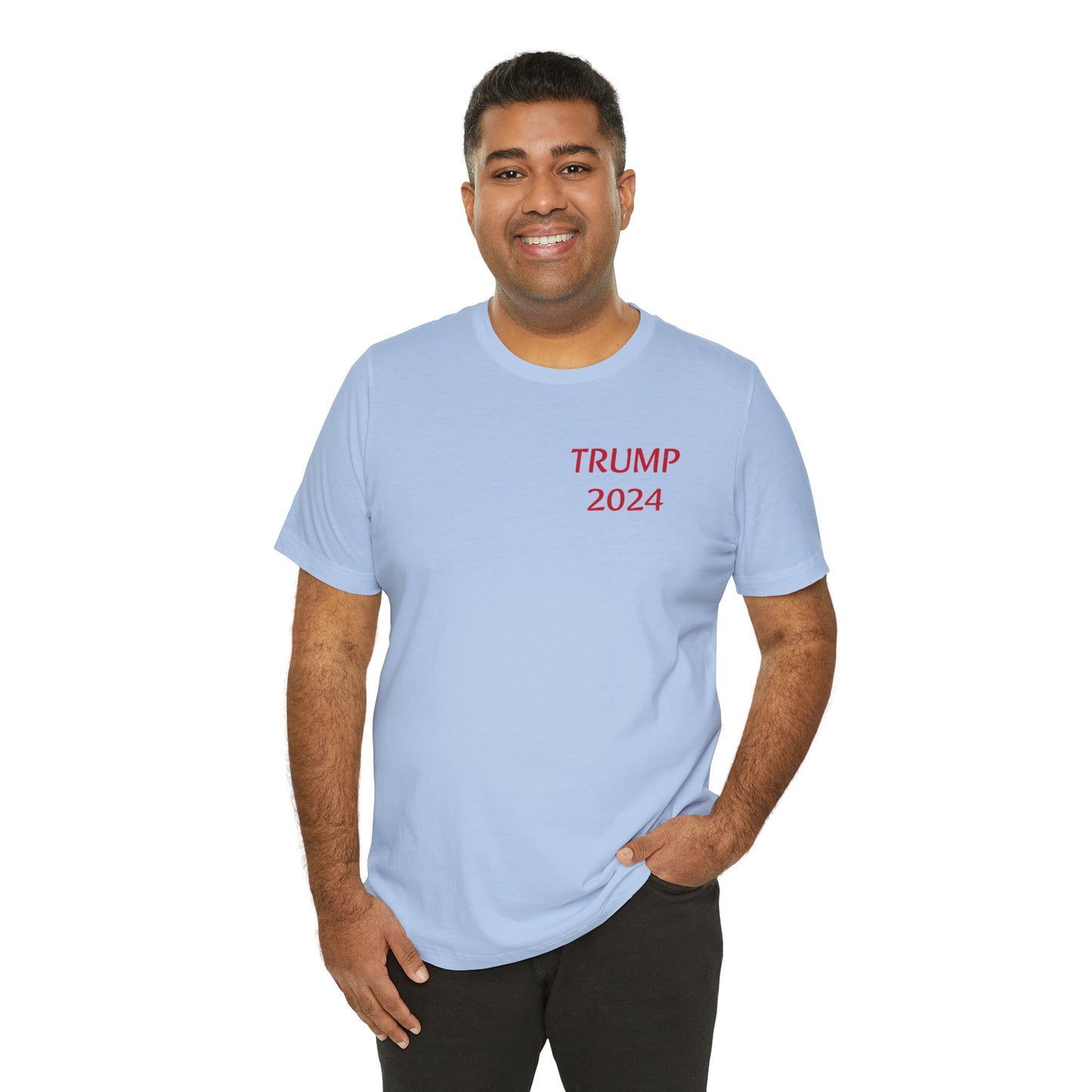 Freedom Is Not Free trump 2024 Unisex Jersey Short Sleeve Tee
