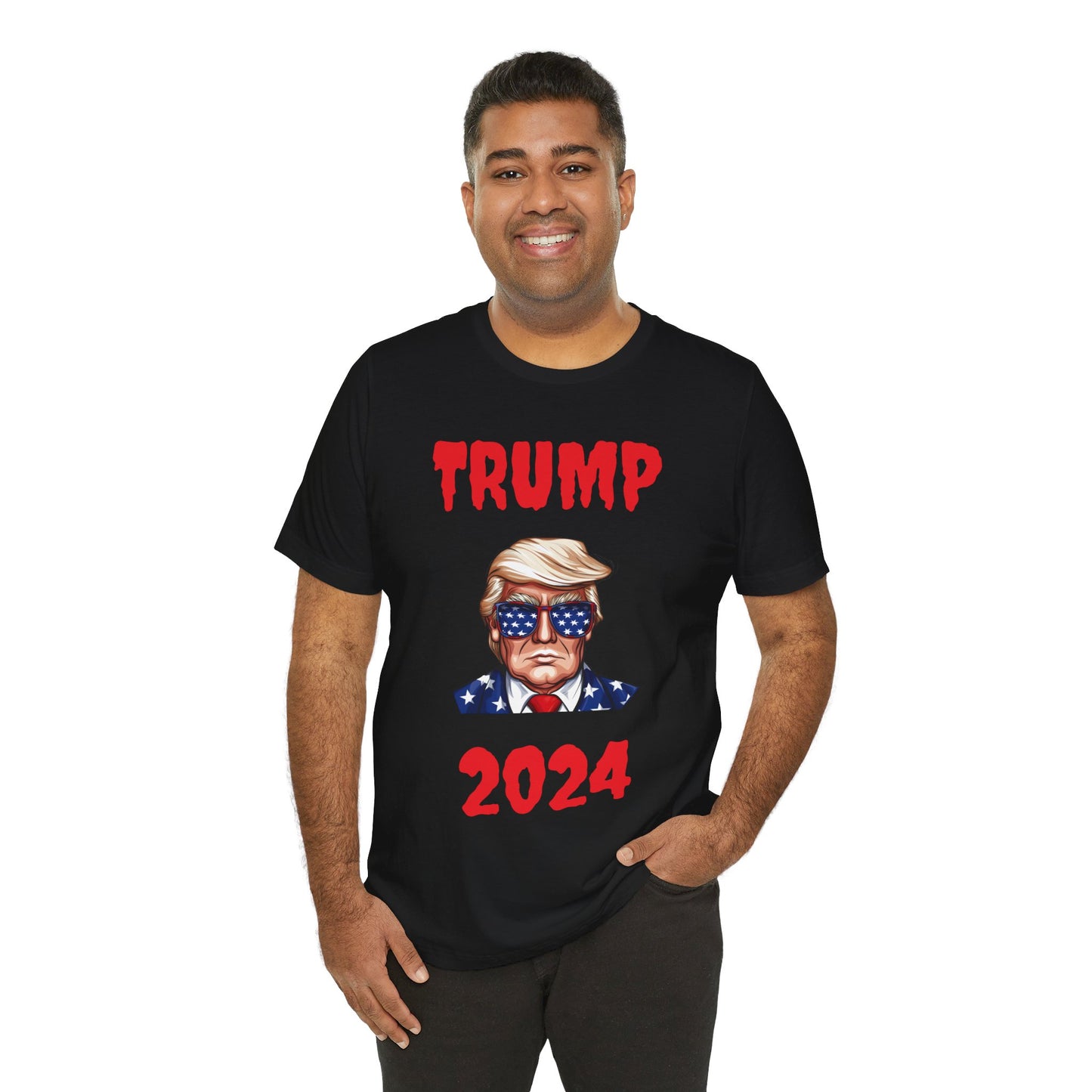 TRUMP 2024 Unisex Jersey Short Sleeve Tee