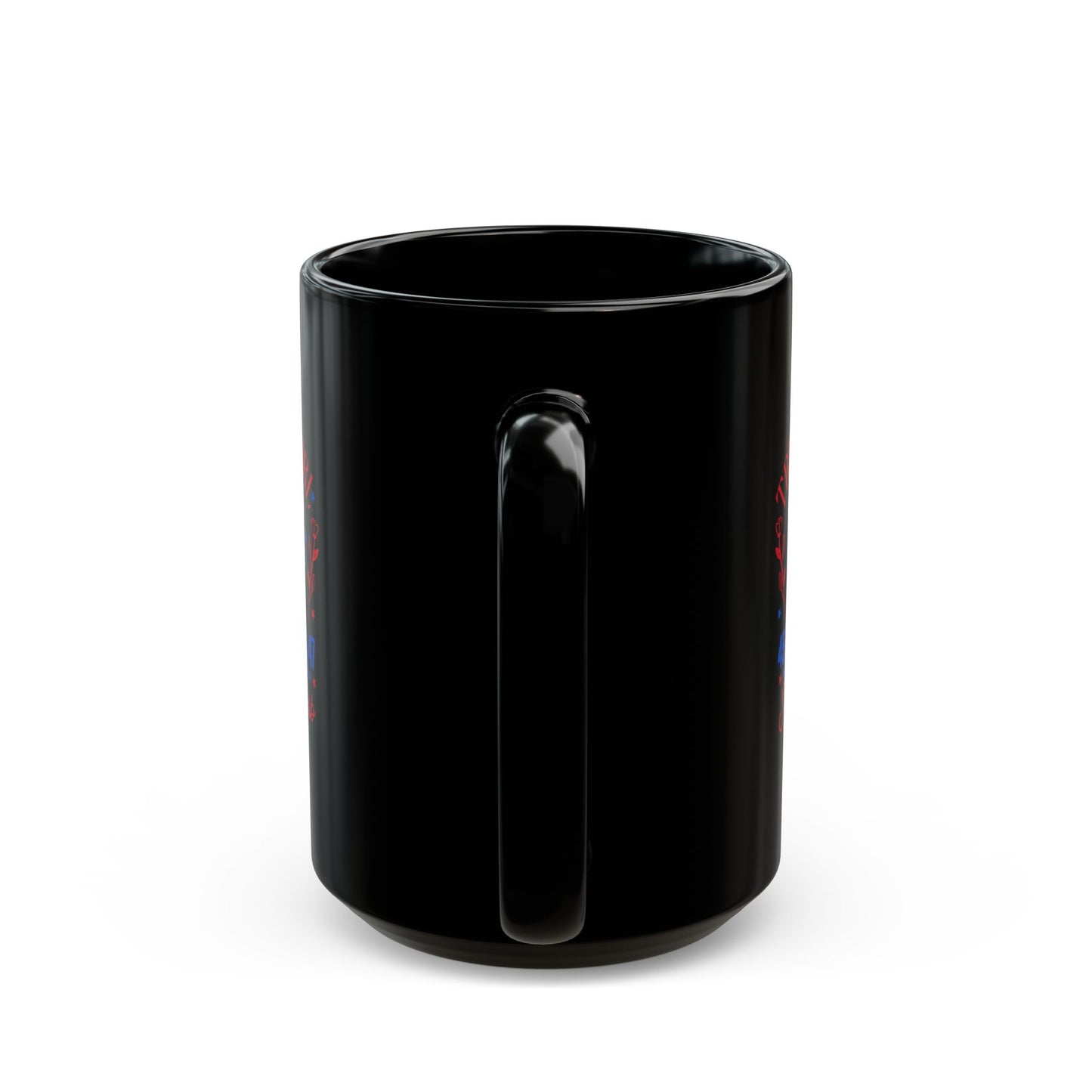 Trump Girl Mega Black Mug (11oz, 15oz)