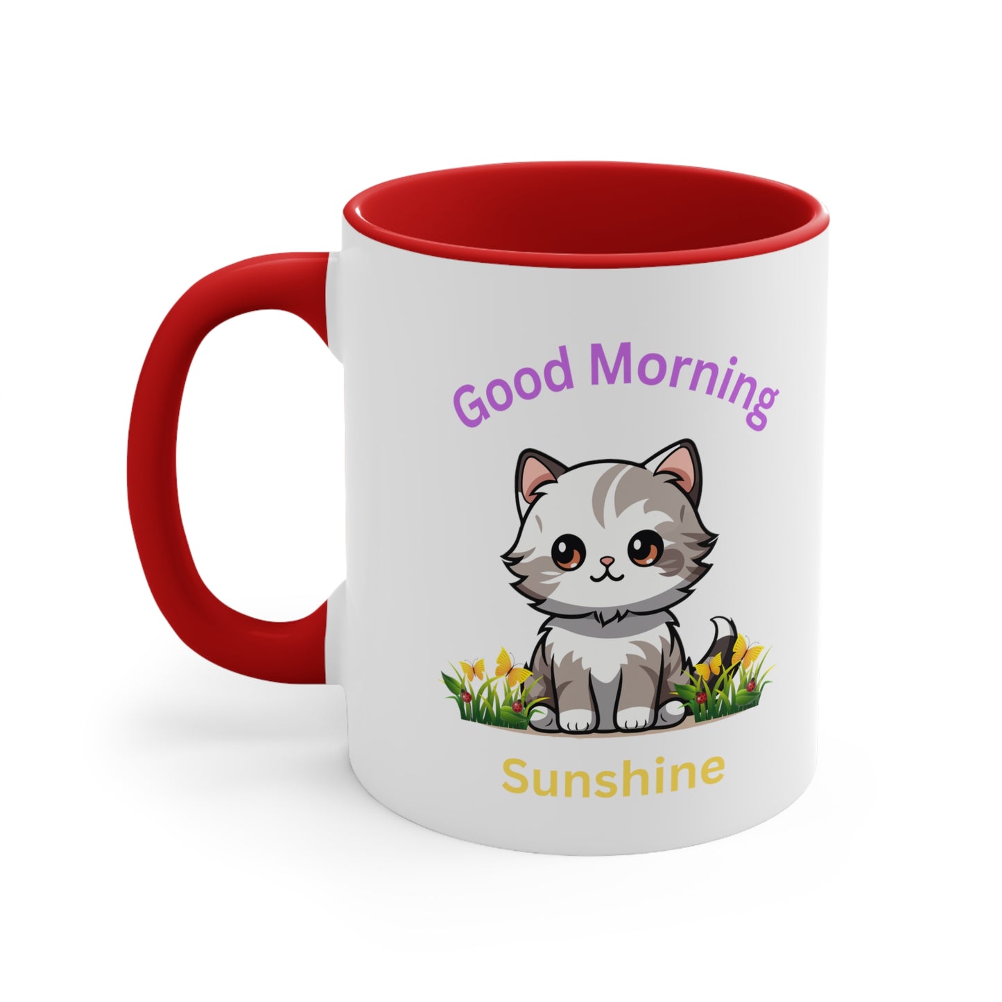 Good Morning Sunshine Accent Coffee Mug, 11oz