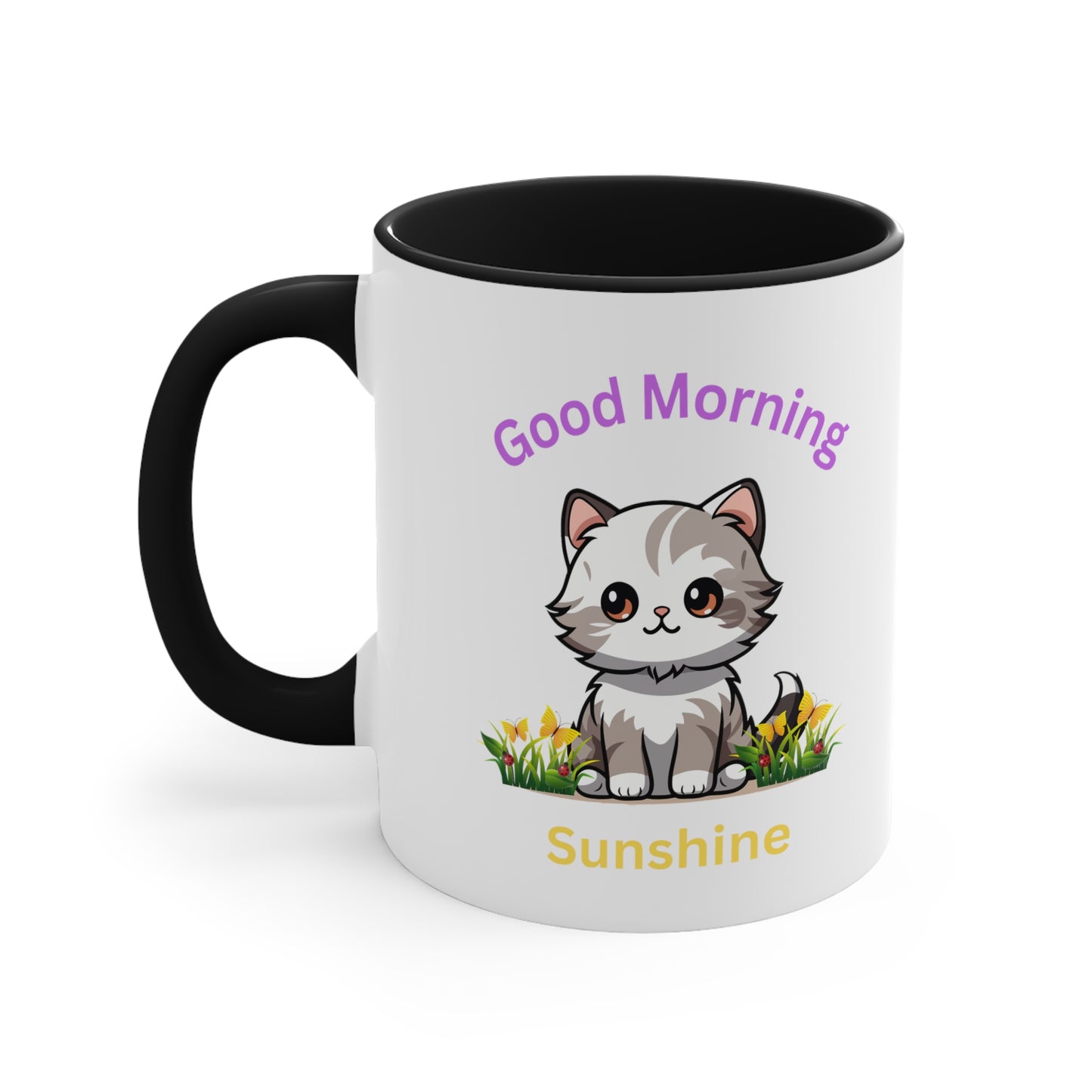 Good Morning Sunshine Accent Coffee Mug, 11oz