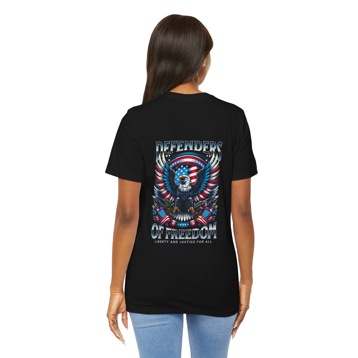 Defenders of Freedom Unisex Jersey Short Sleeve Tee