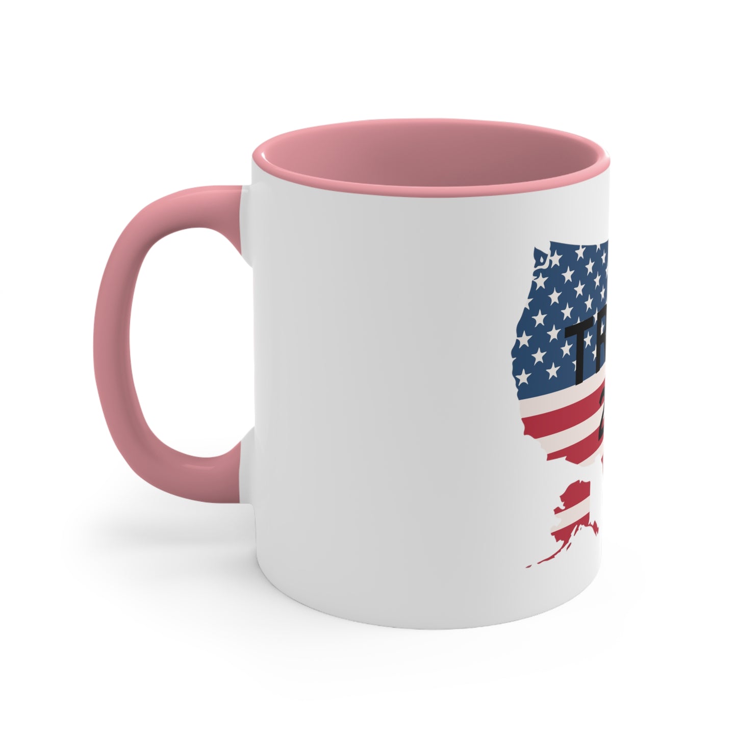 Trump 2024 Accent Coffee Mug, 11oz