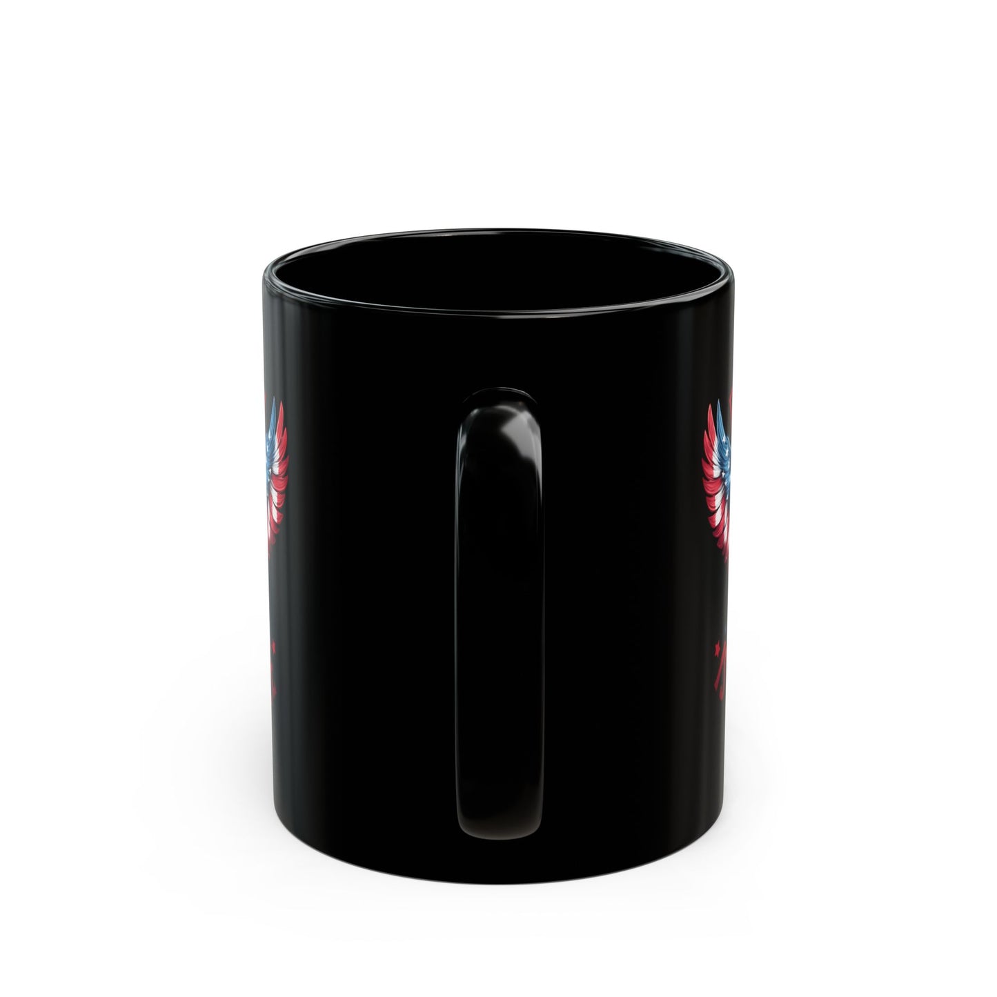 Freedom Is Not Free Black Mug (11oz, 15oz)