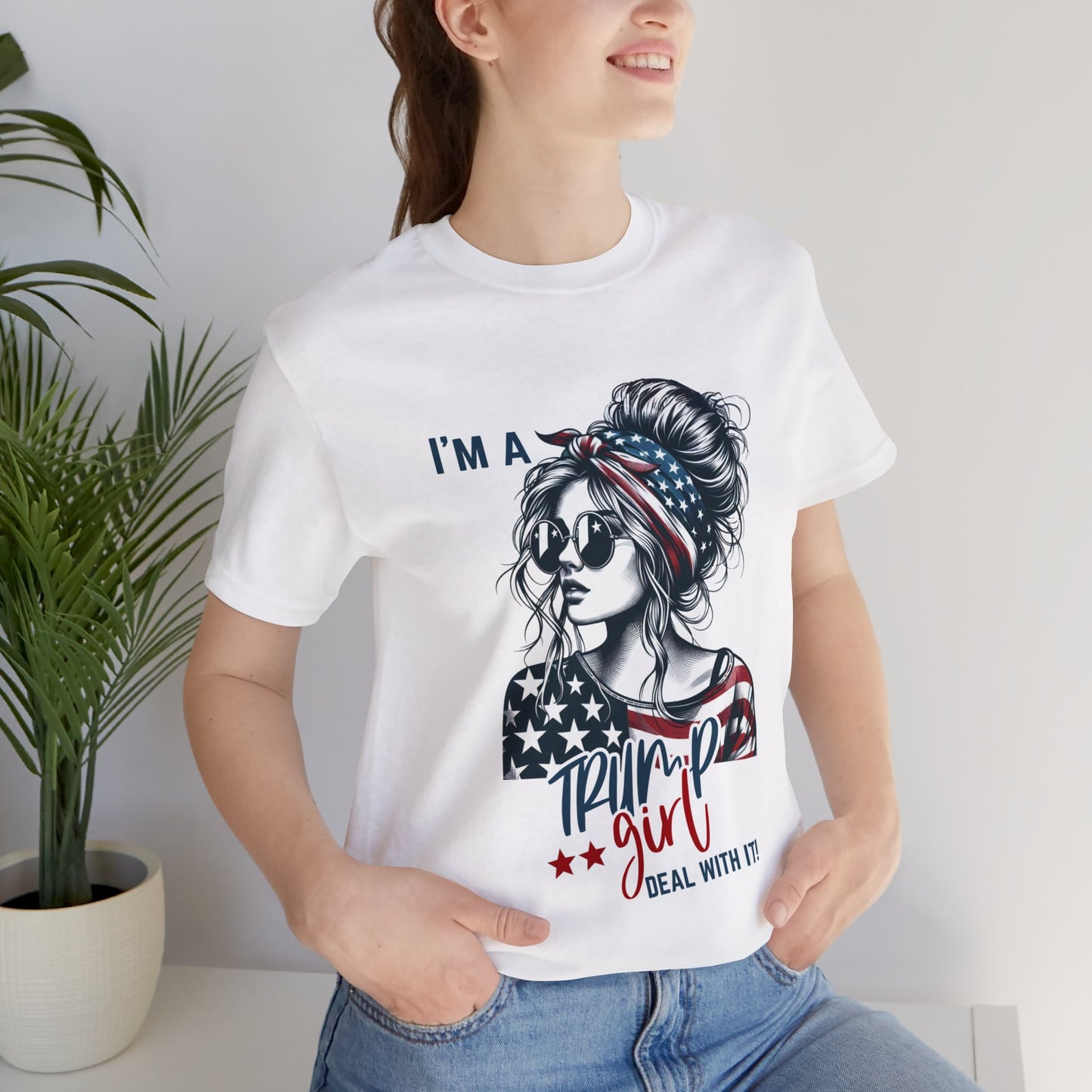 Trump Girl Unisex Jersey Short Sleeve Tee