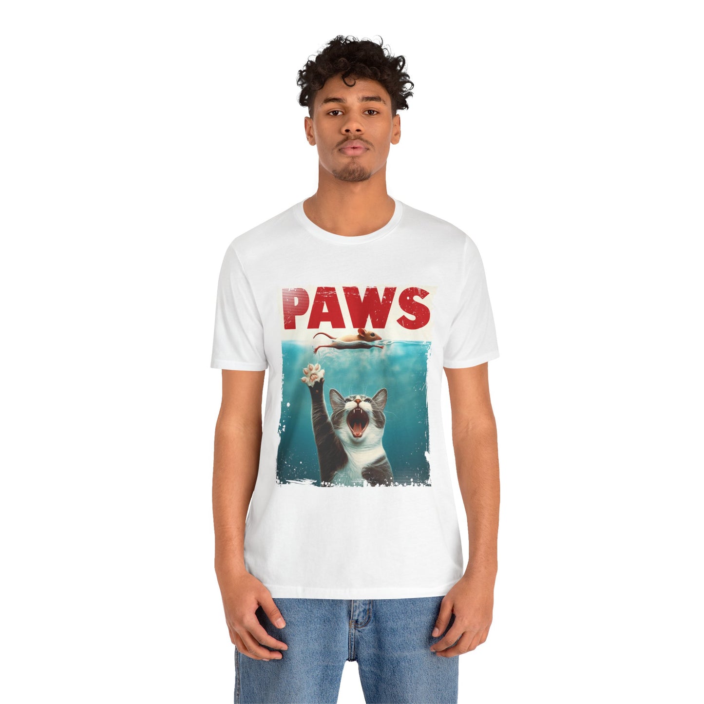Paws Capture Beneath the Surface Unisex Jersey Short Sleeve Tee