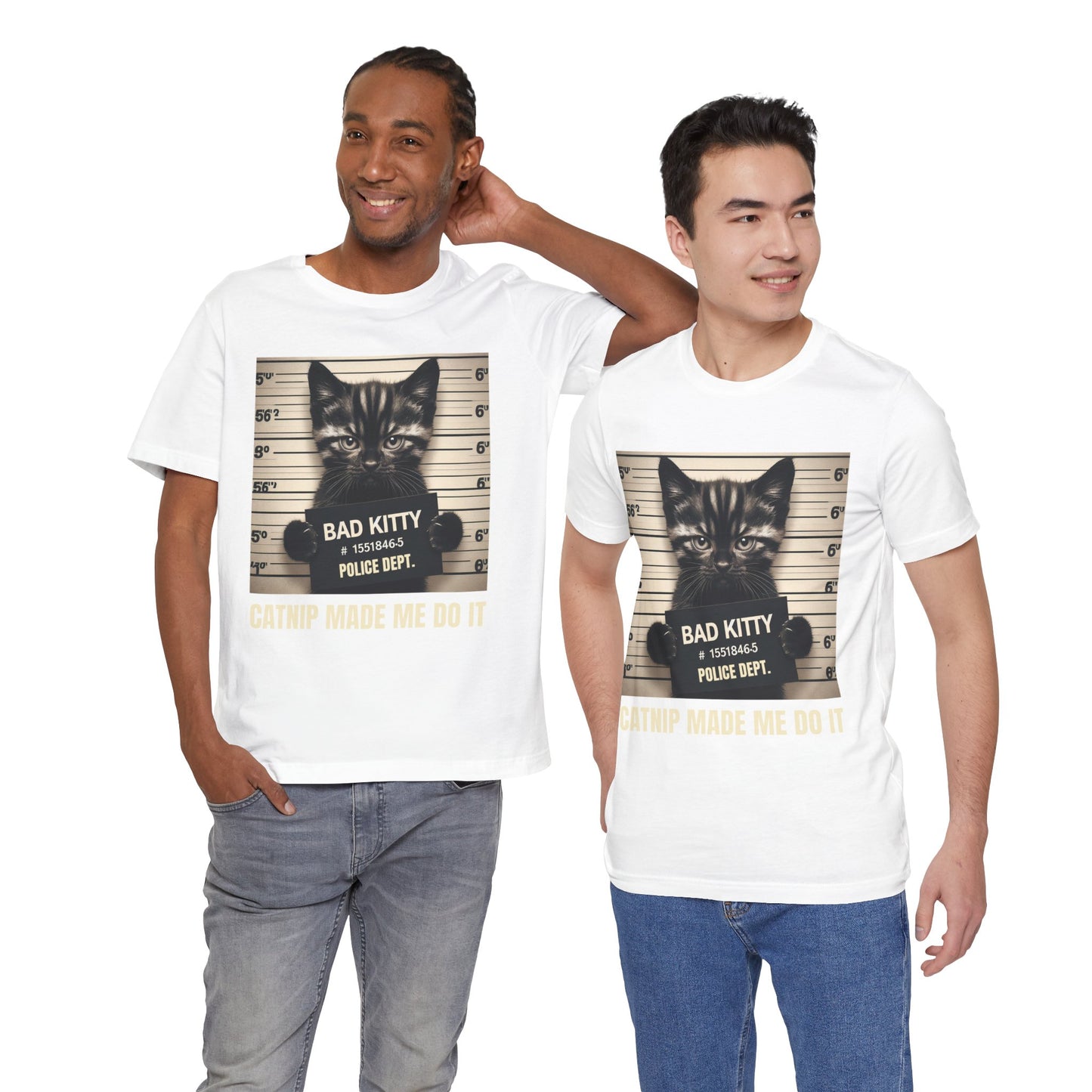Catnip Made Me Do It Unisex Jersey Short Sleeve Tee