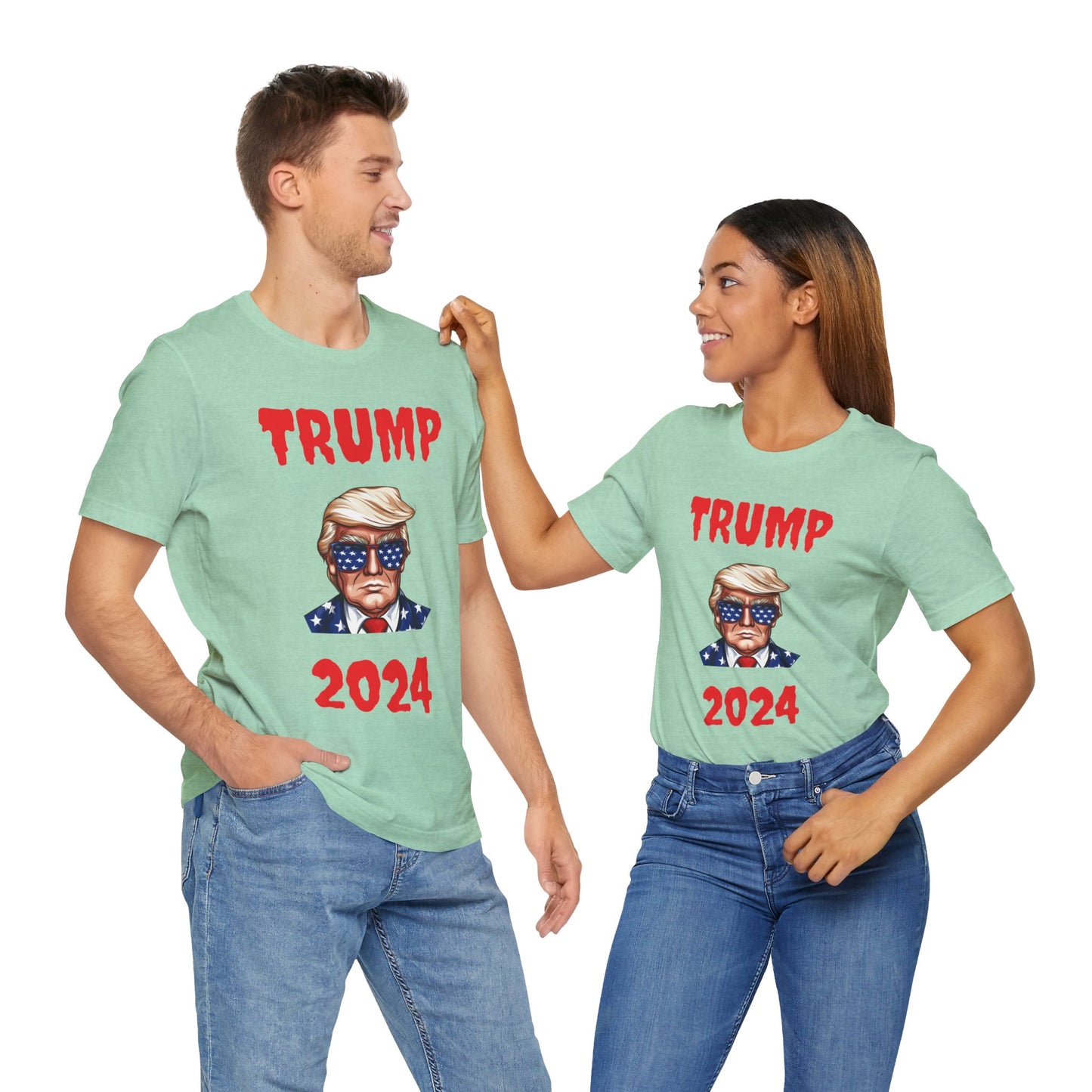 TRUMP 2024 Unisex Jersey Short Sleeve Tee