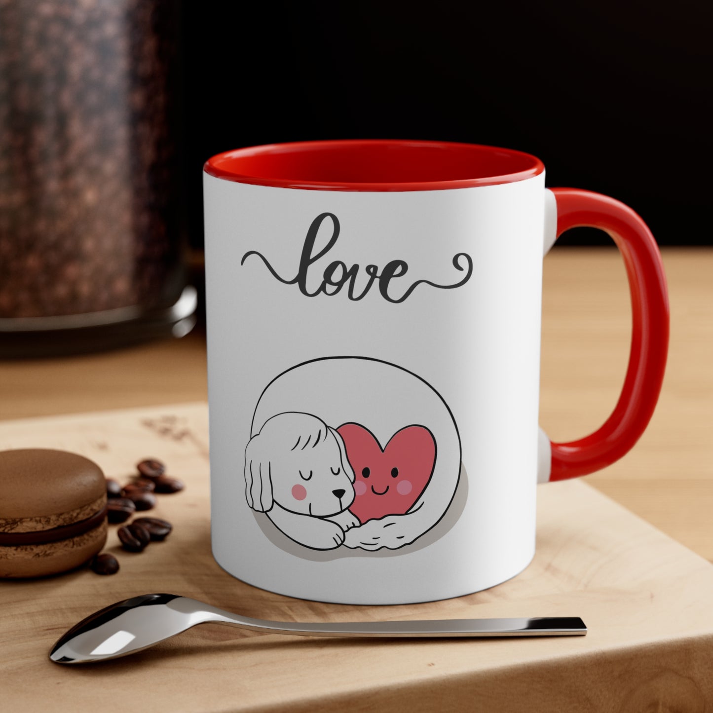 Love Accent Coffee Mug, 11oz