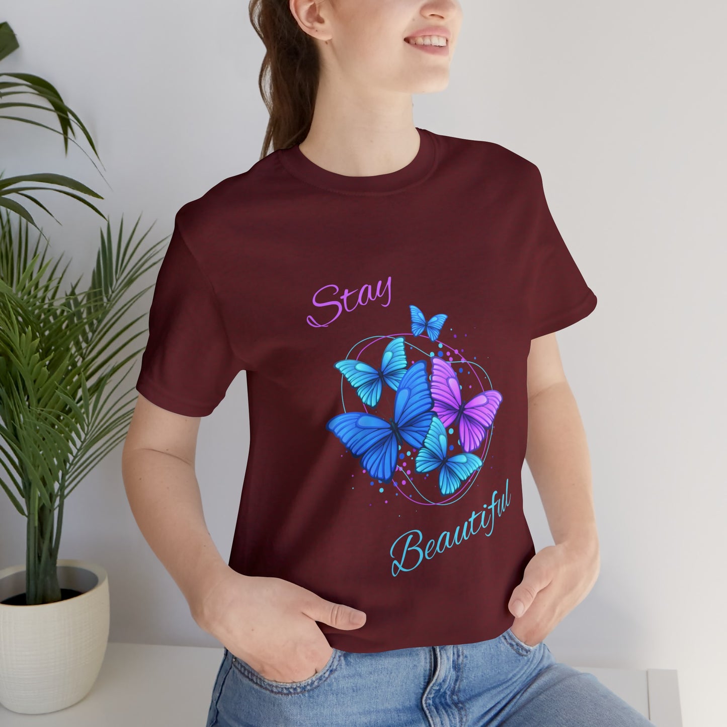Stay Beautiful Unisex Jersey Short Sleeve Tee