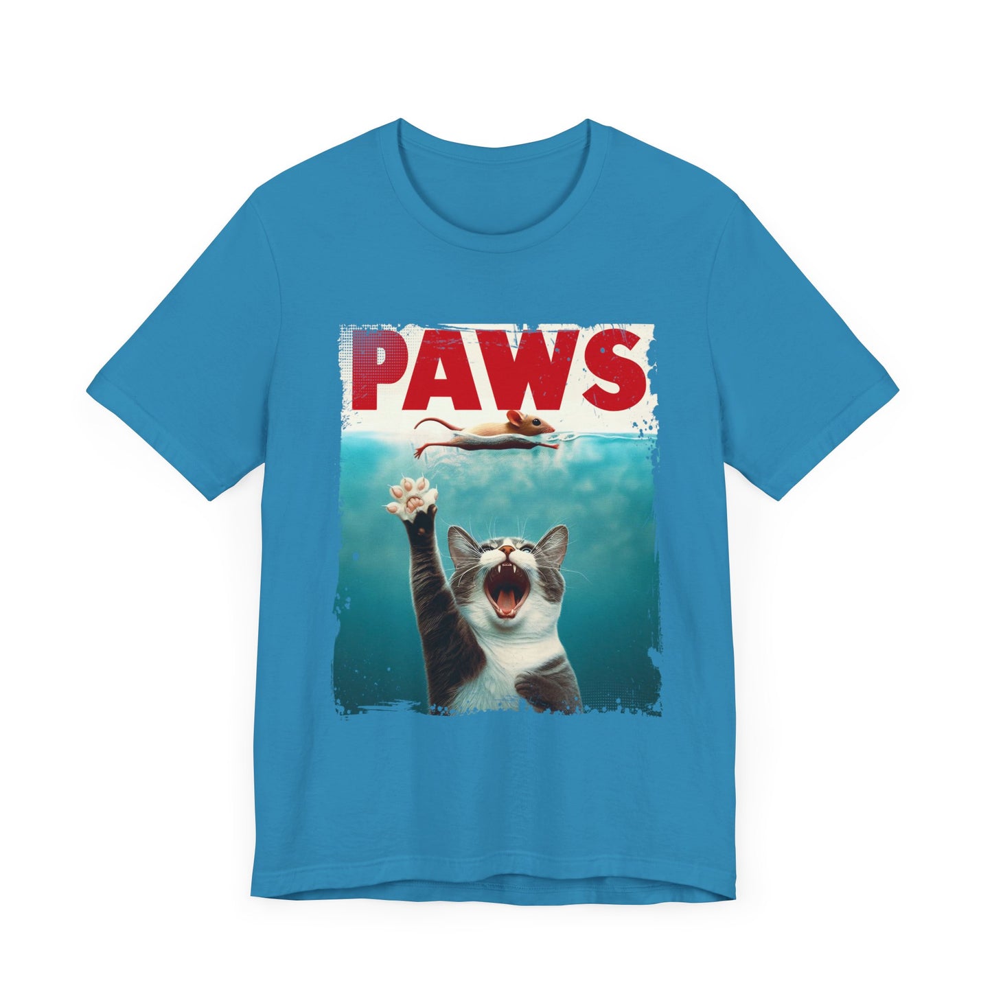 Paws Capture Beneath the Surface Unisex Jersey Short Sleeve Tee