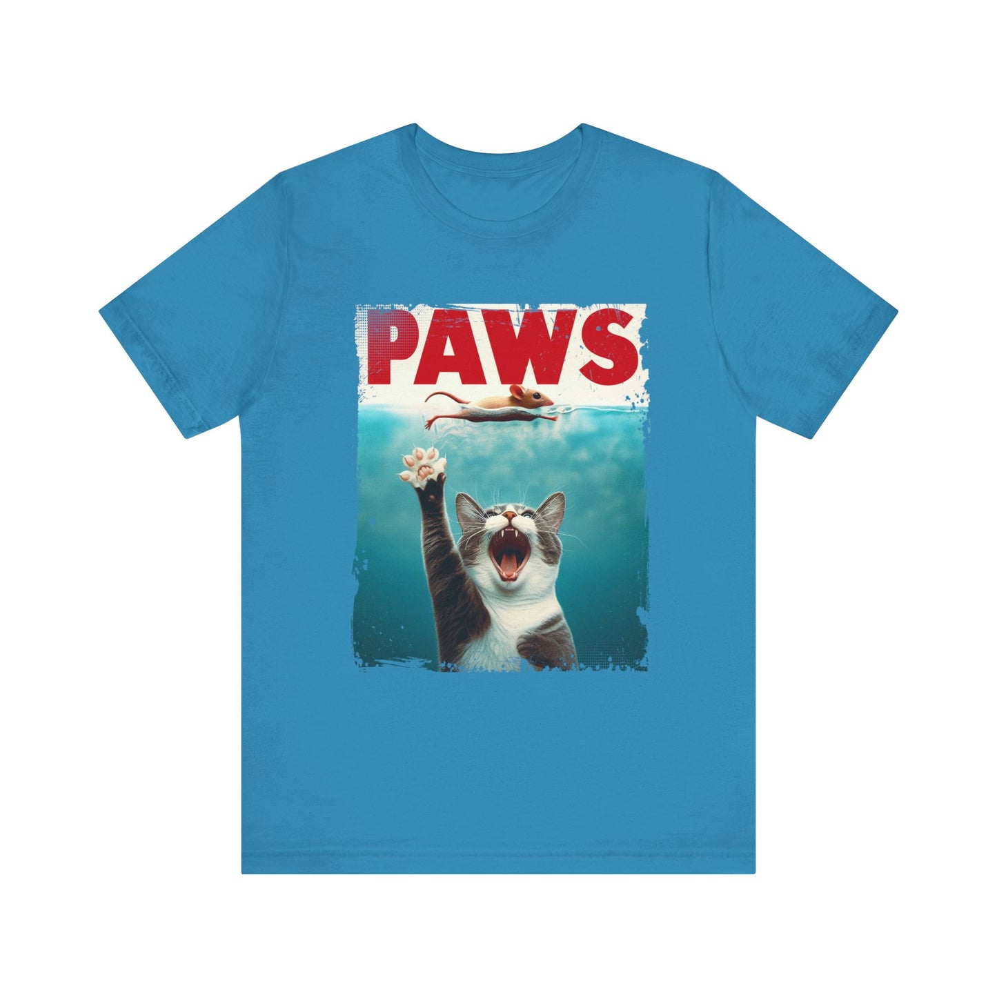 Paws Capture Beneath the Surface Unisex Jersey Short Sleeve Tee