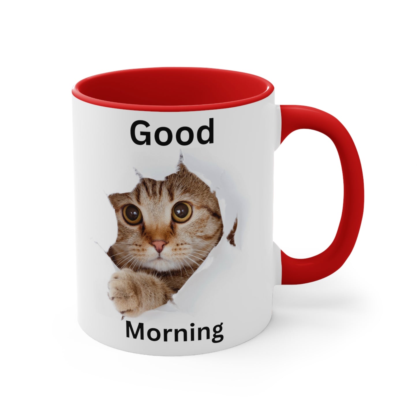 Good Morning Accent Coffee Mug, 11oz