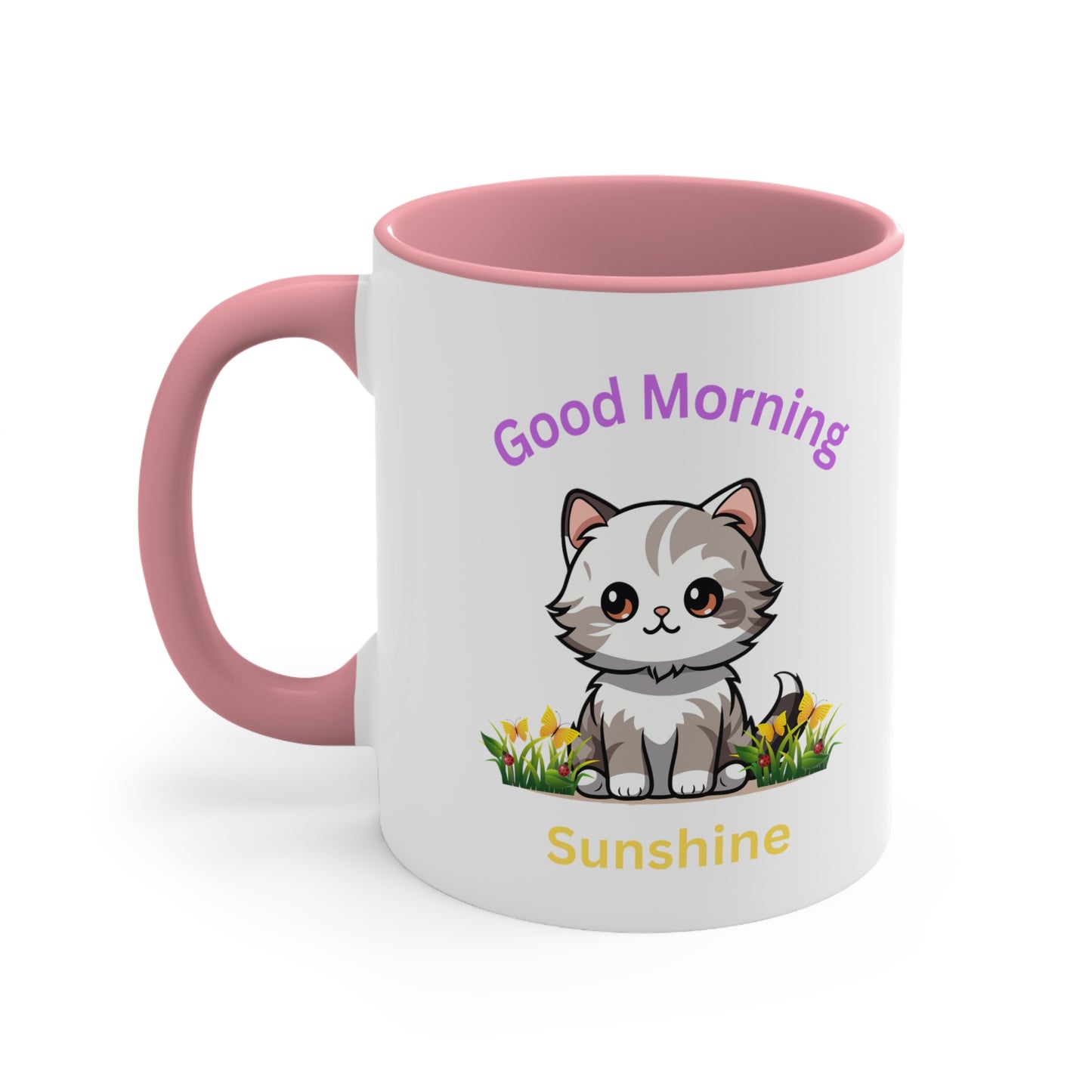 Good Morning Sunshine Accent Coffee Mug, 11oz