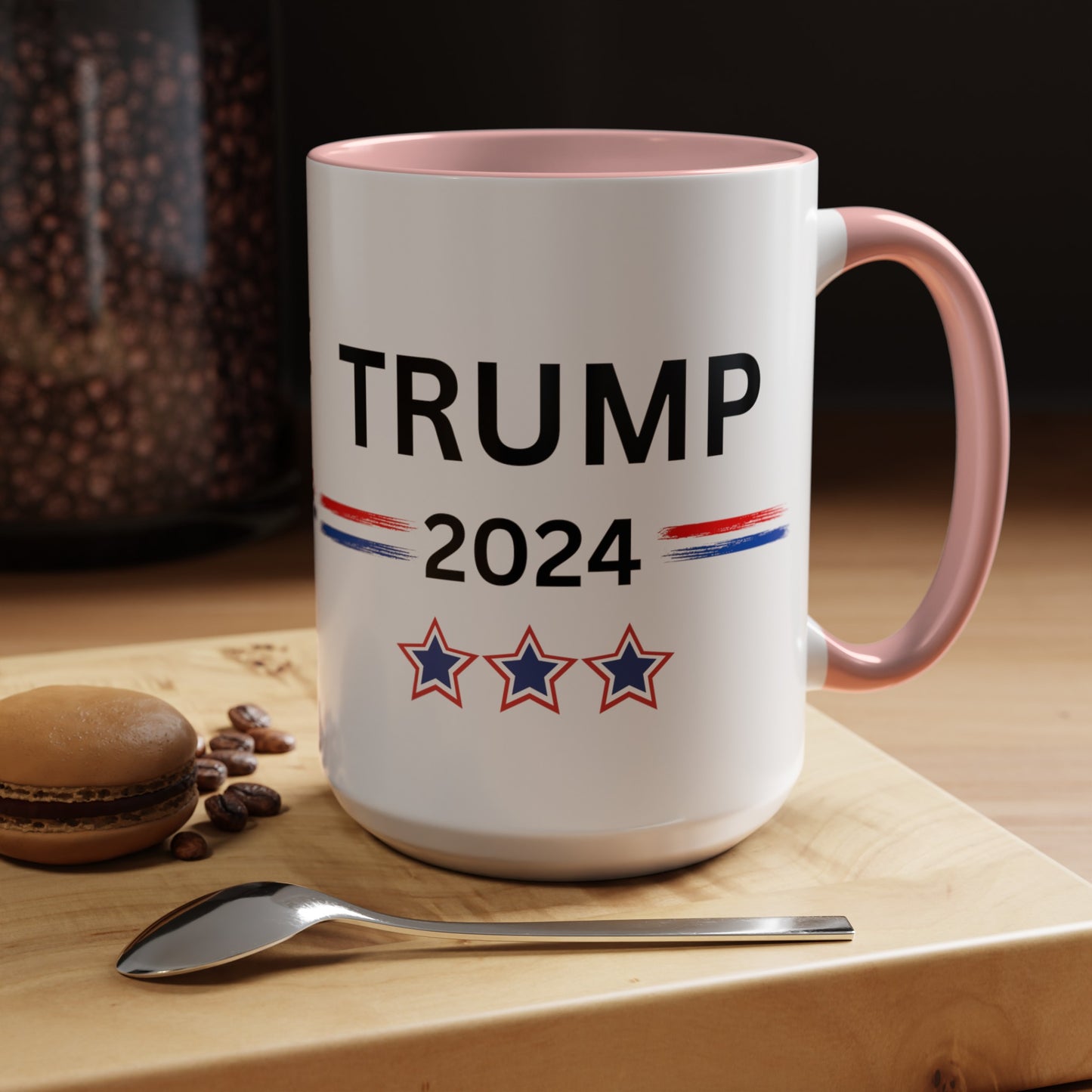 Trump 2024 Accent Coffee Mug (11, 15oz)