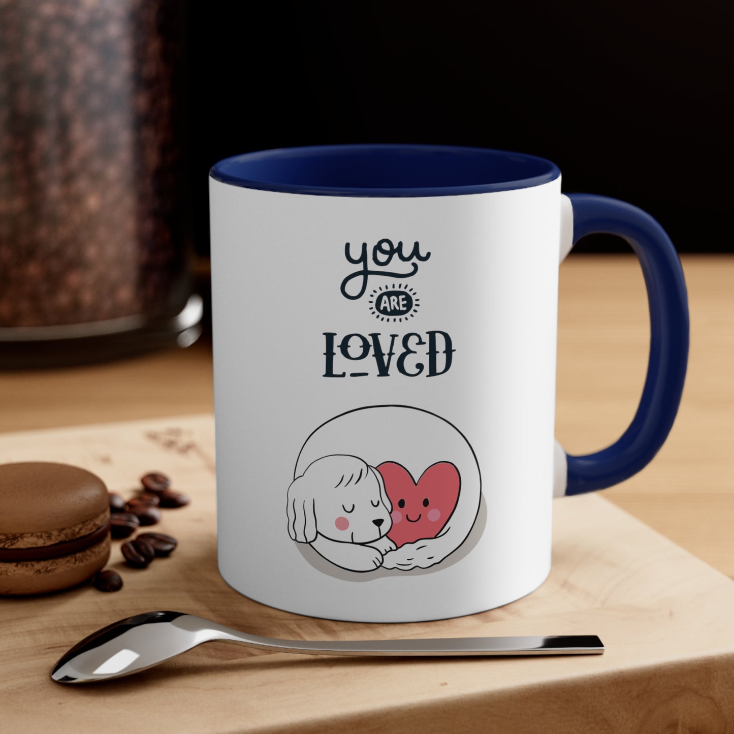 You are Loved Accent Coffee Mug, 11oz