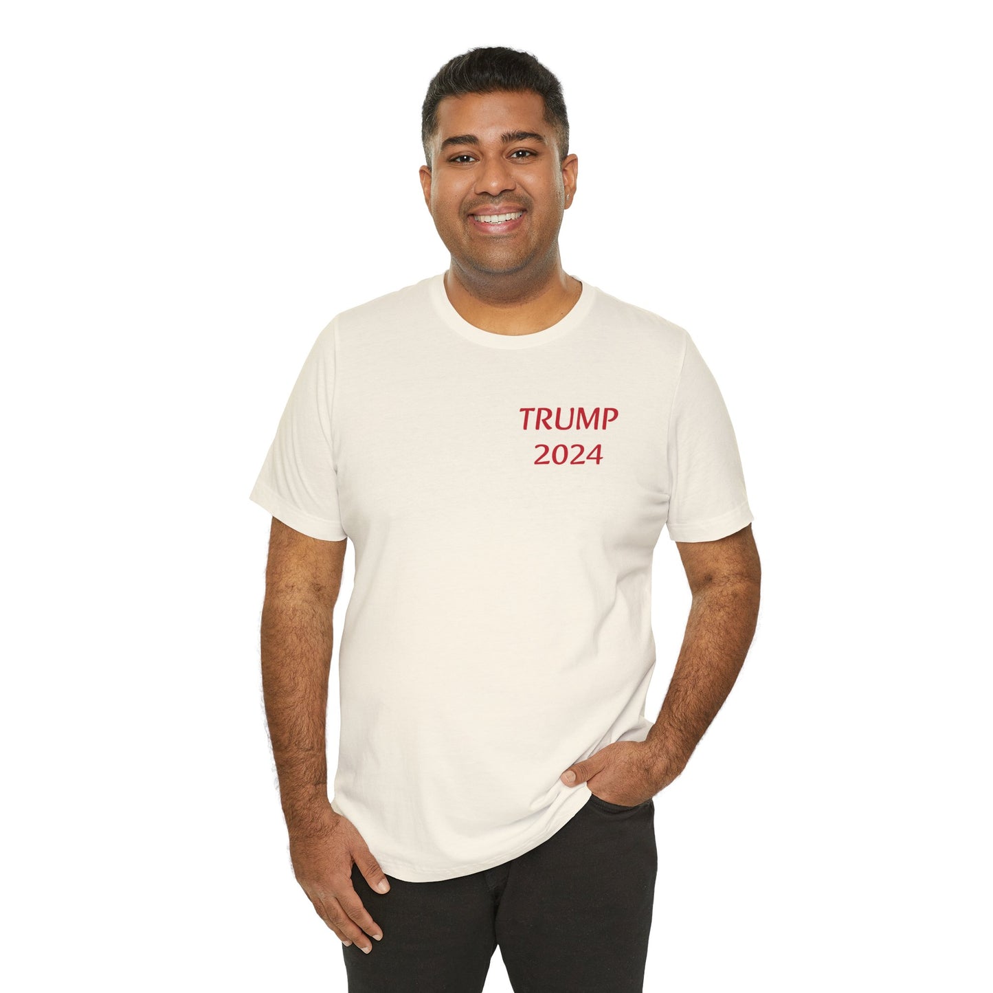 Freedom Is Not Free trump 2024 Unisex Jersey Short Sleeve Tee