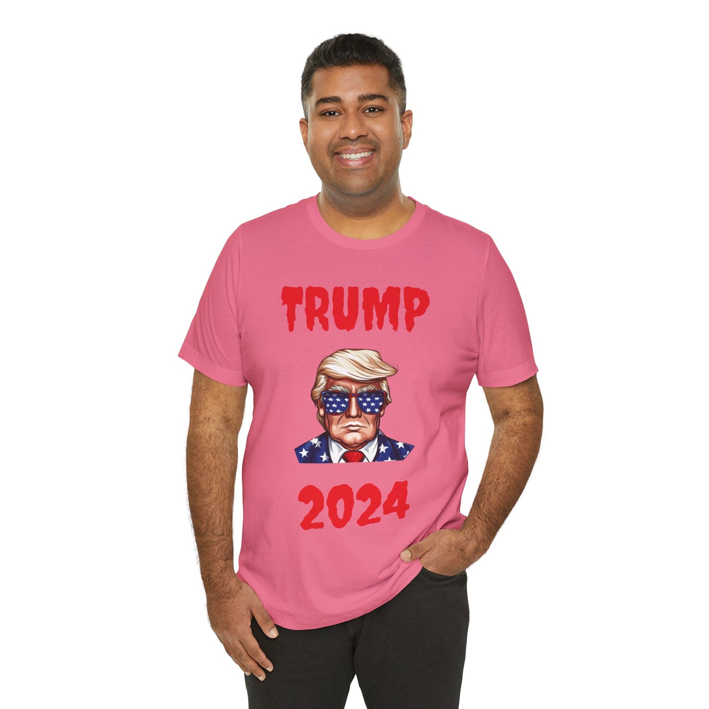 TRUMP 2024 Unisex Jersey Short Sleeve Tee