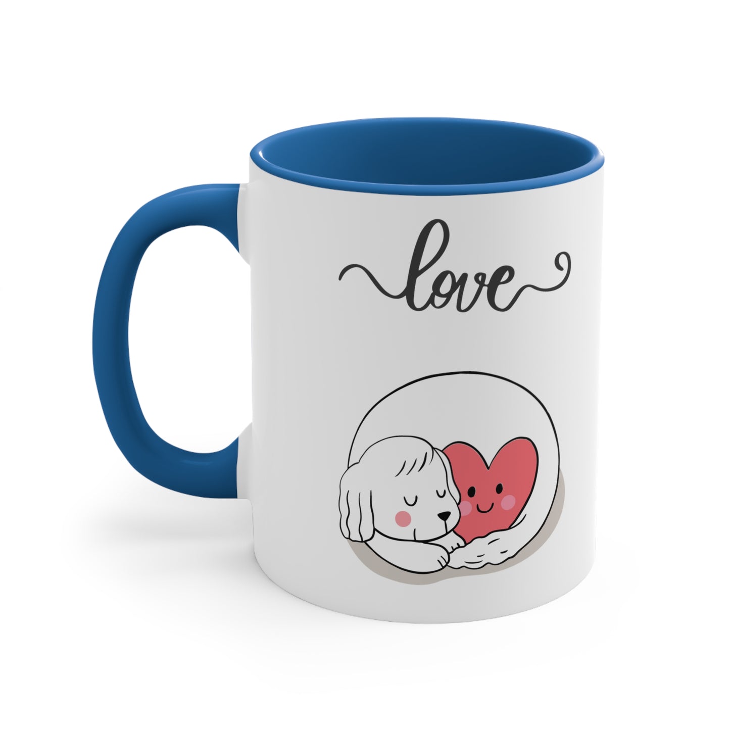 Love Accent Coffee Mug, 11oz
