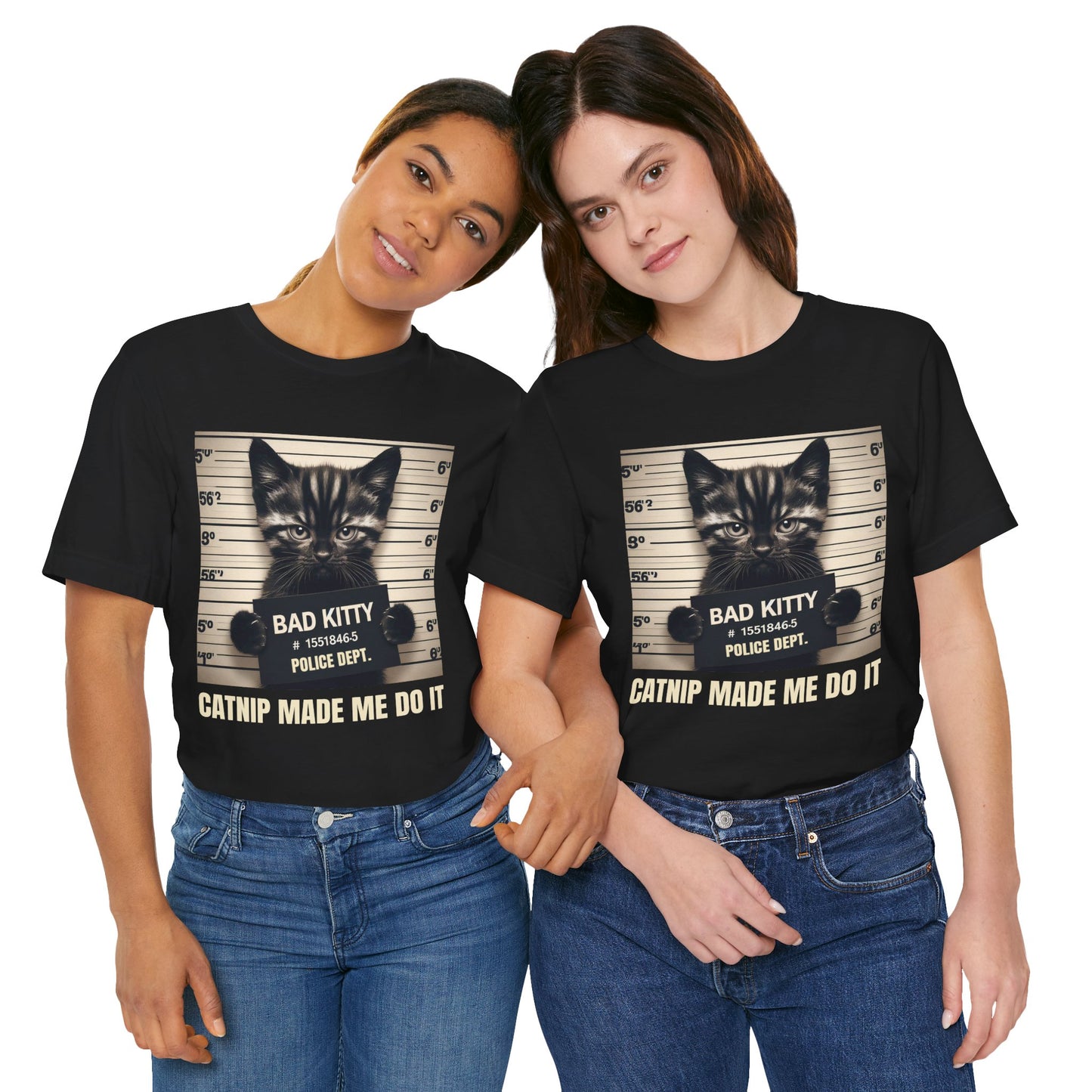 Catnip Made Me Do It Unisex Jersey Short Sleeve Tee