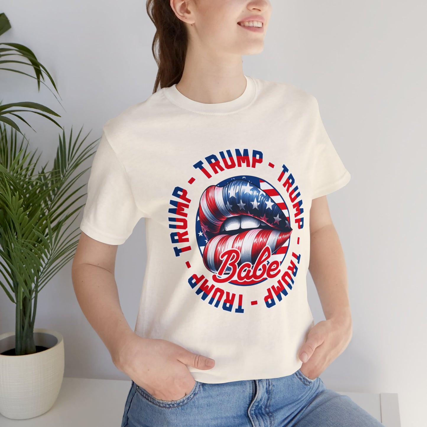 Trump Babe Unisex Jersey Short Sleeve Tee