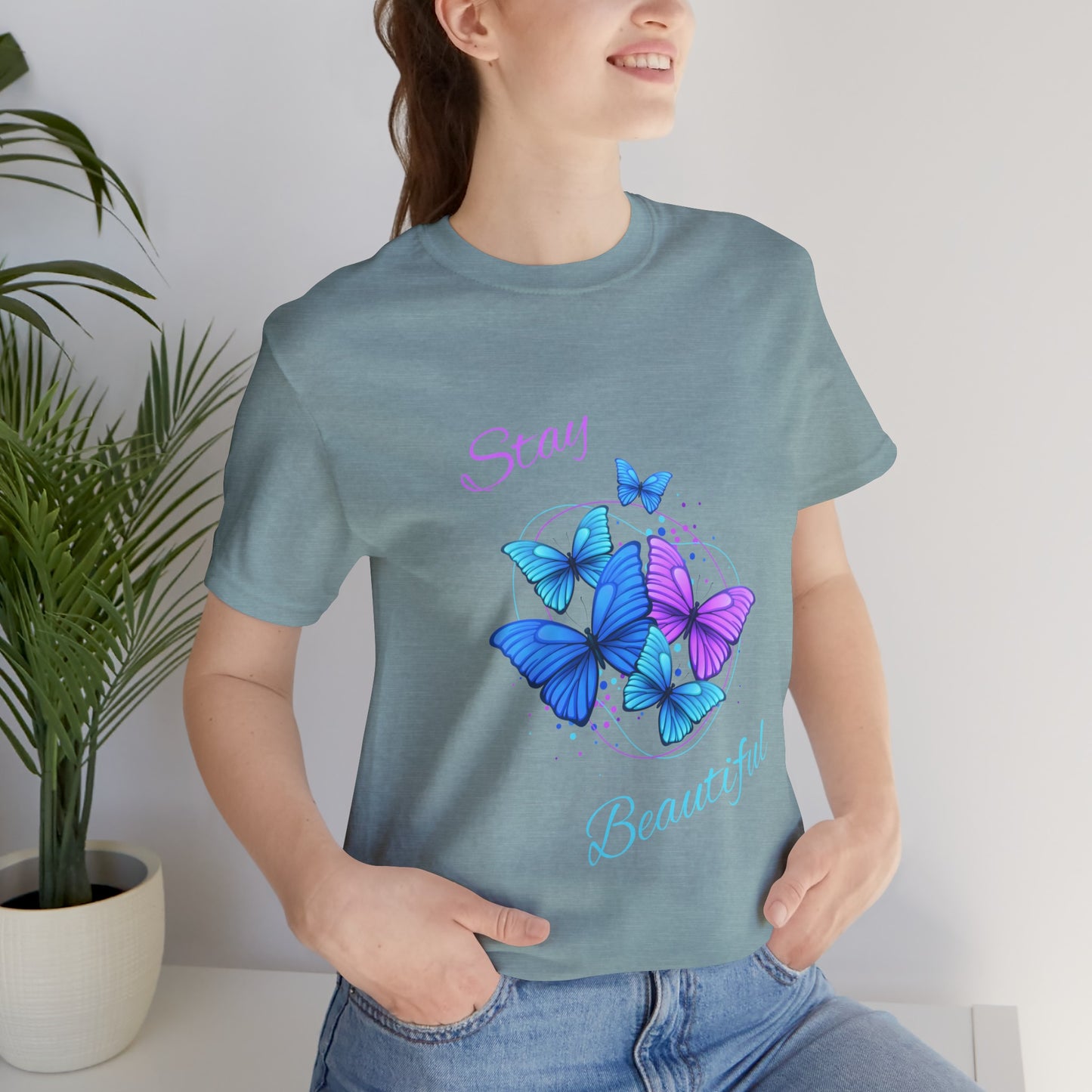Stay Beautiful Unisex Jersey Short Sleeve Tee