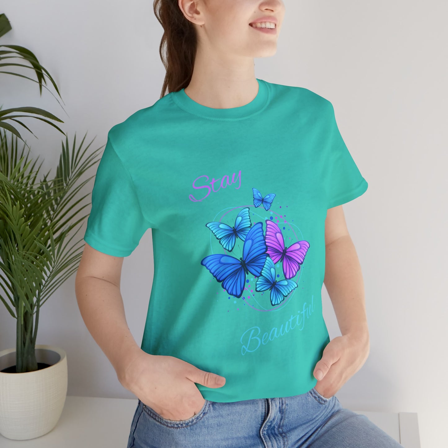 Stay Beautiful Unisex Jersey Short Sleeve Tee