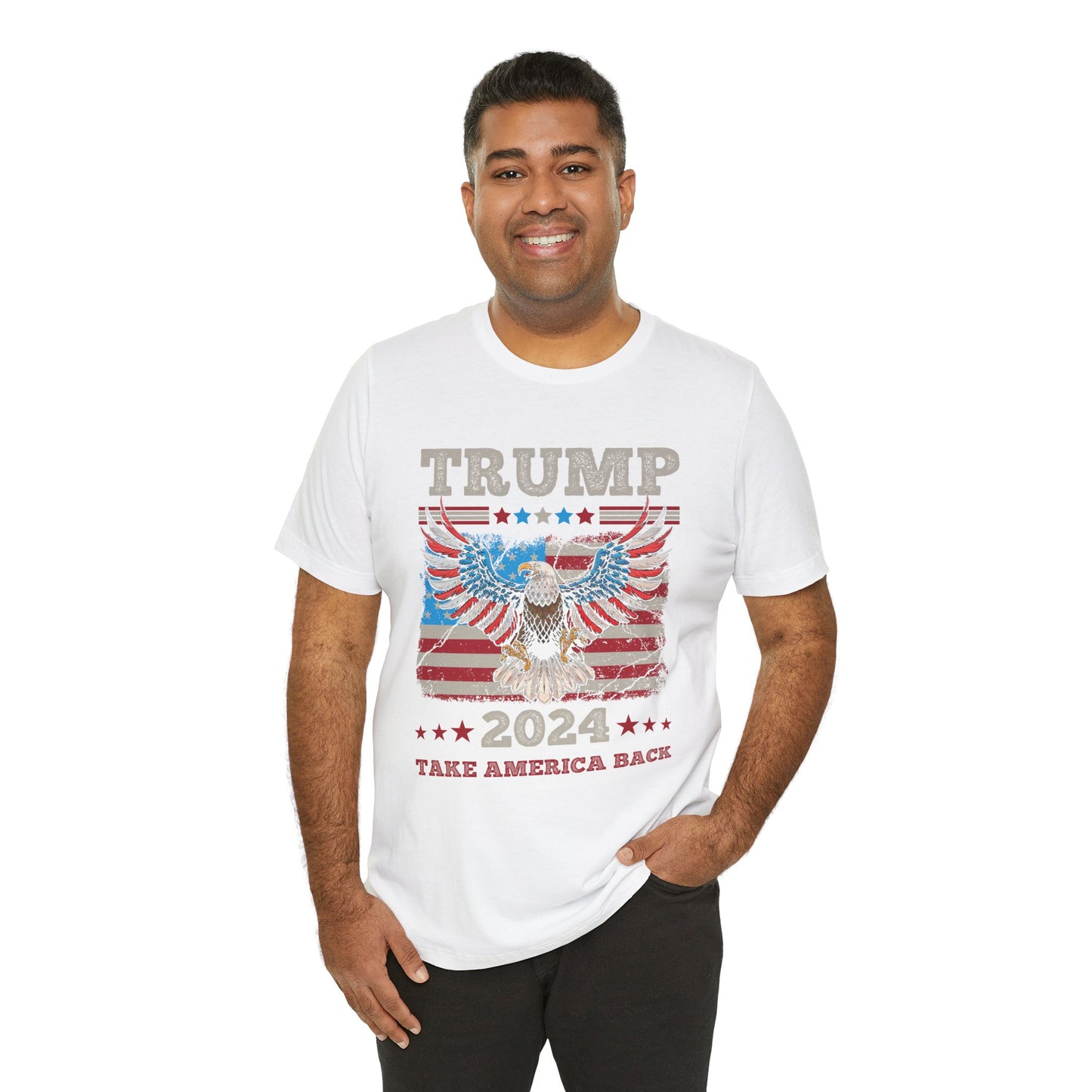 Trump 2024 Unisex Jersey Short Sleeve Tee