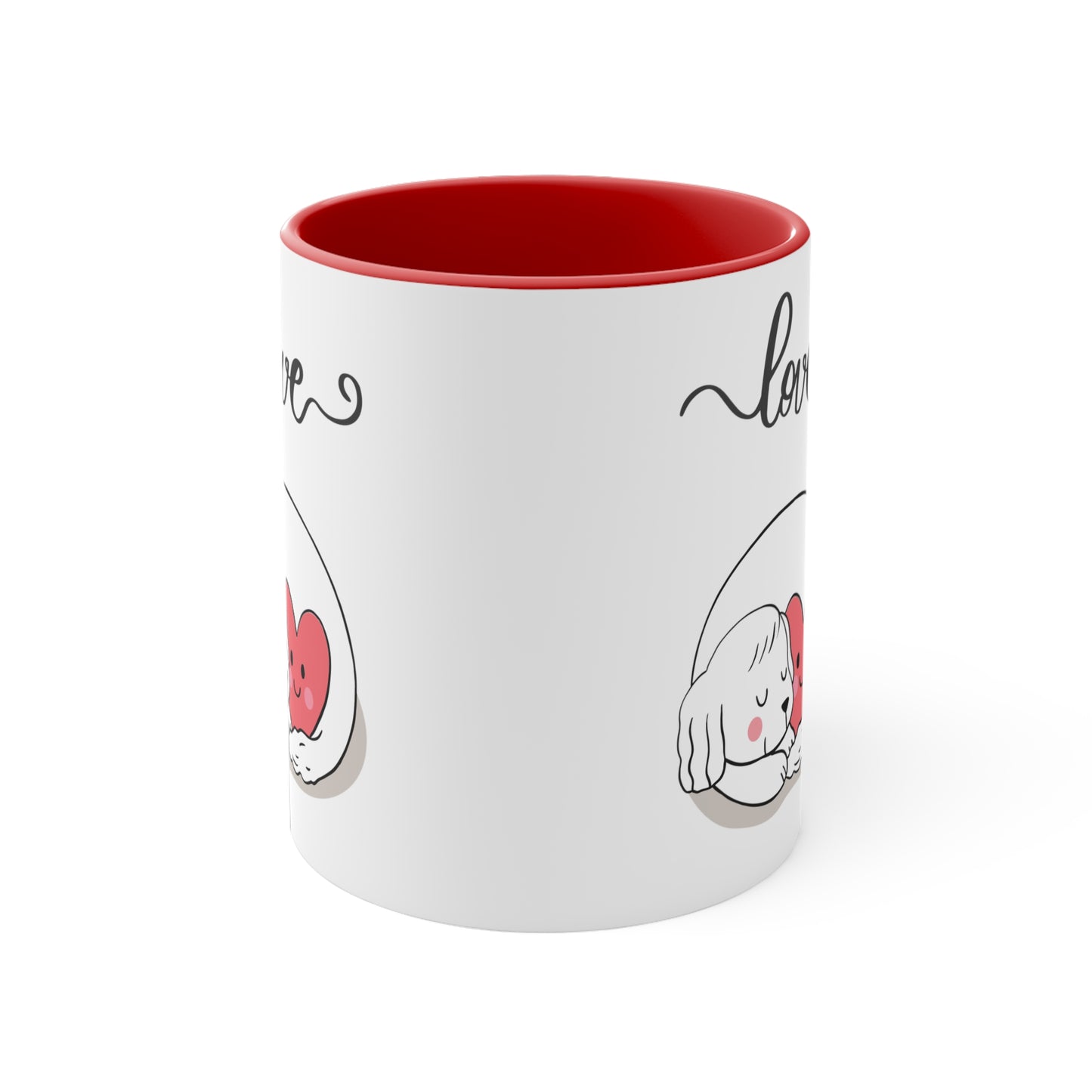 Love Accent Coffee Mug, 11oz