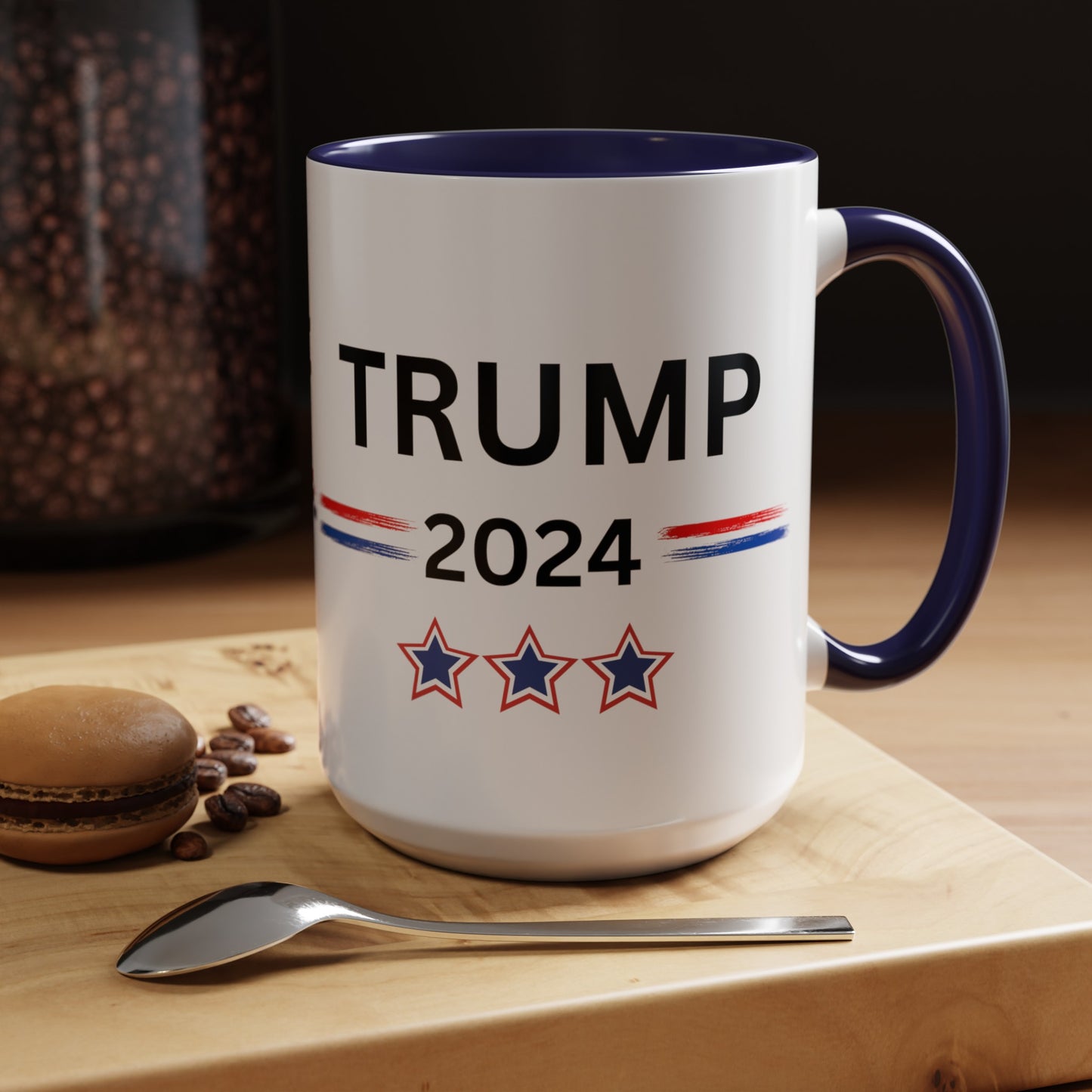 Trump 2024 Accent Coffee Mug (11, 15oz)