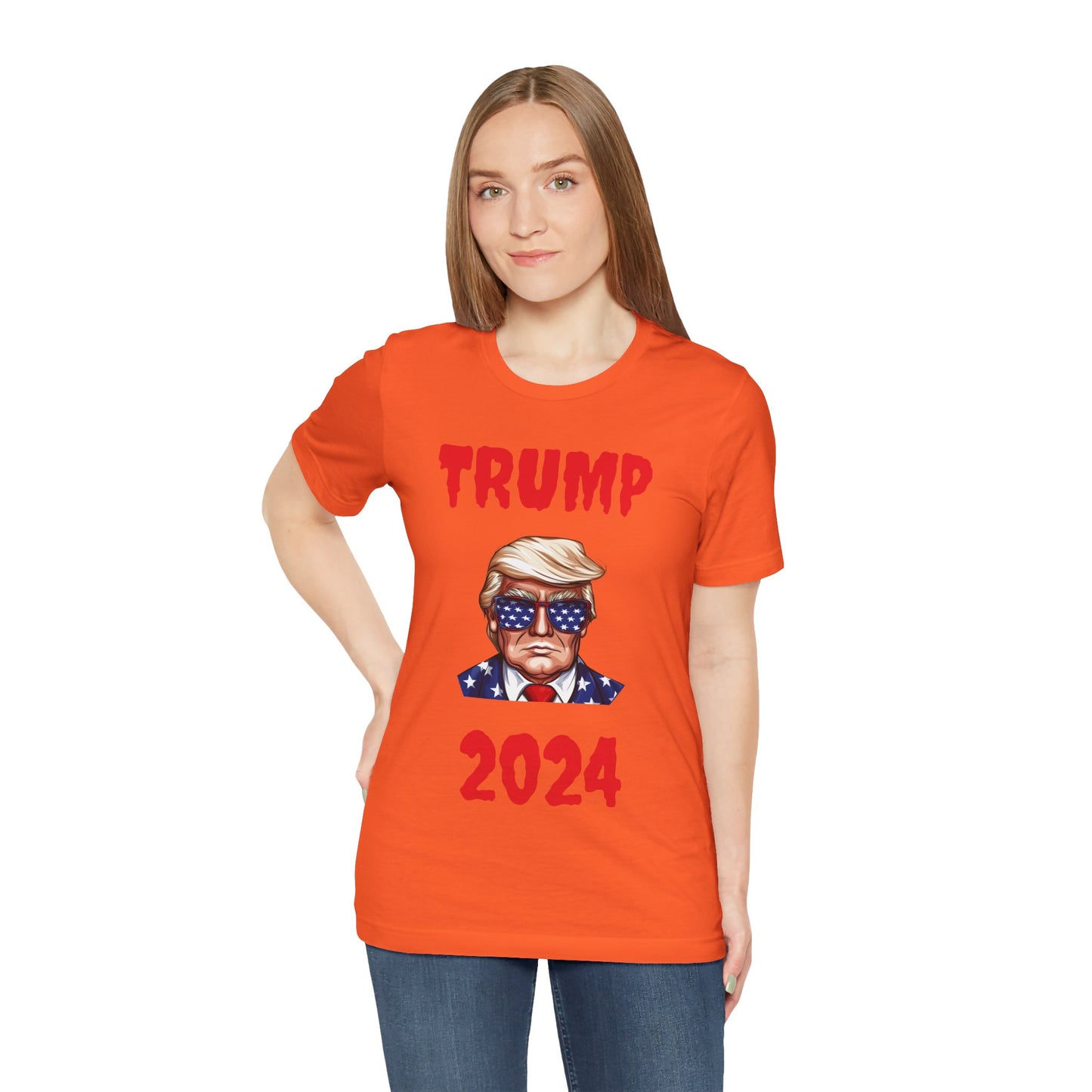 TRUMP 2024 Unisex Jersey Short Sleeve Tee