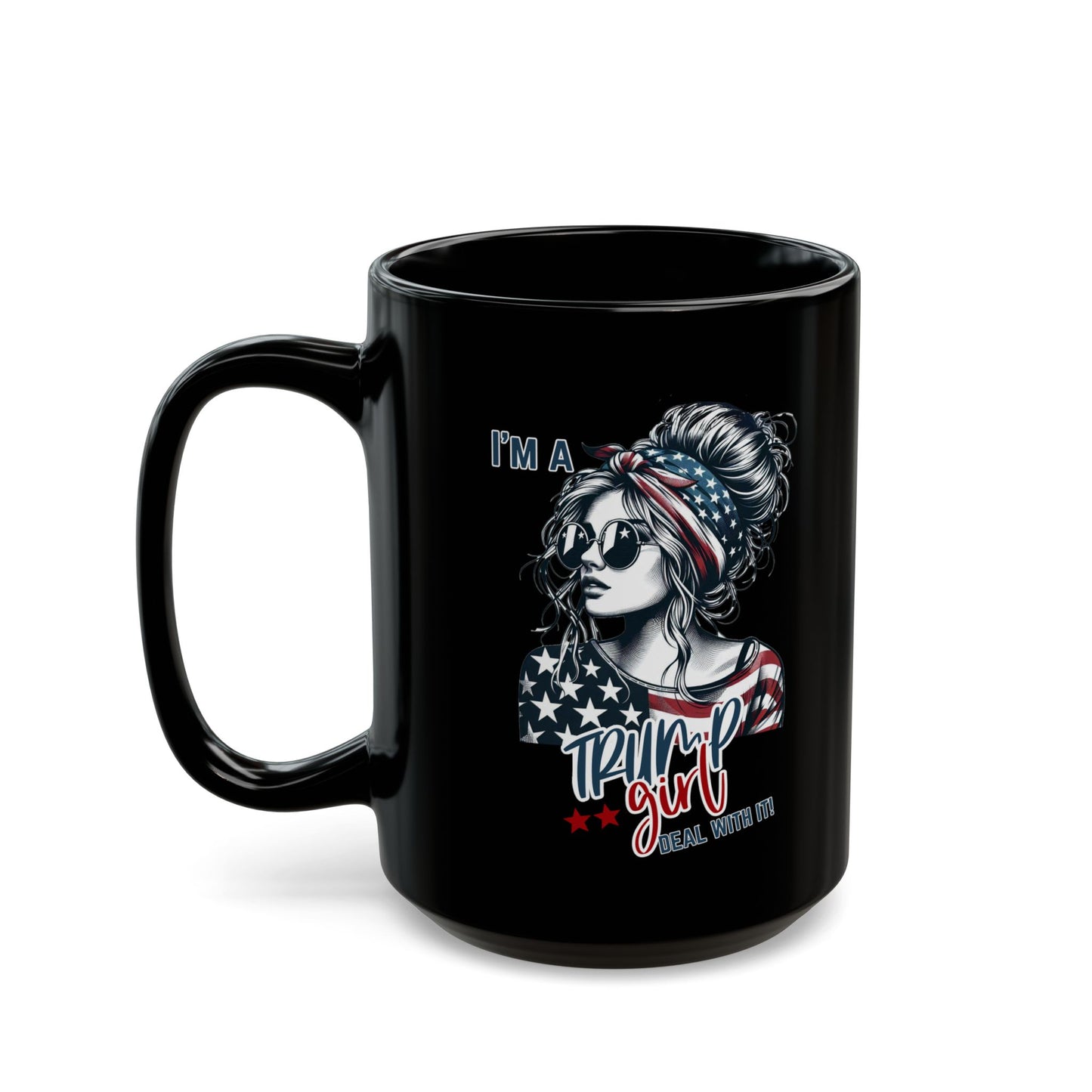 Trump Girl Black Mug (11oz, 15oz)