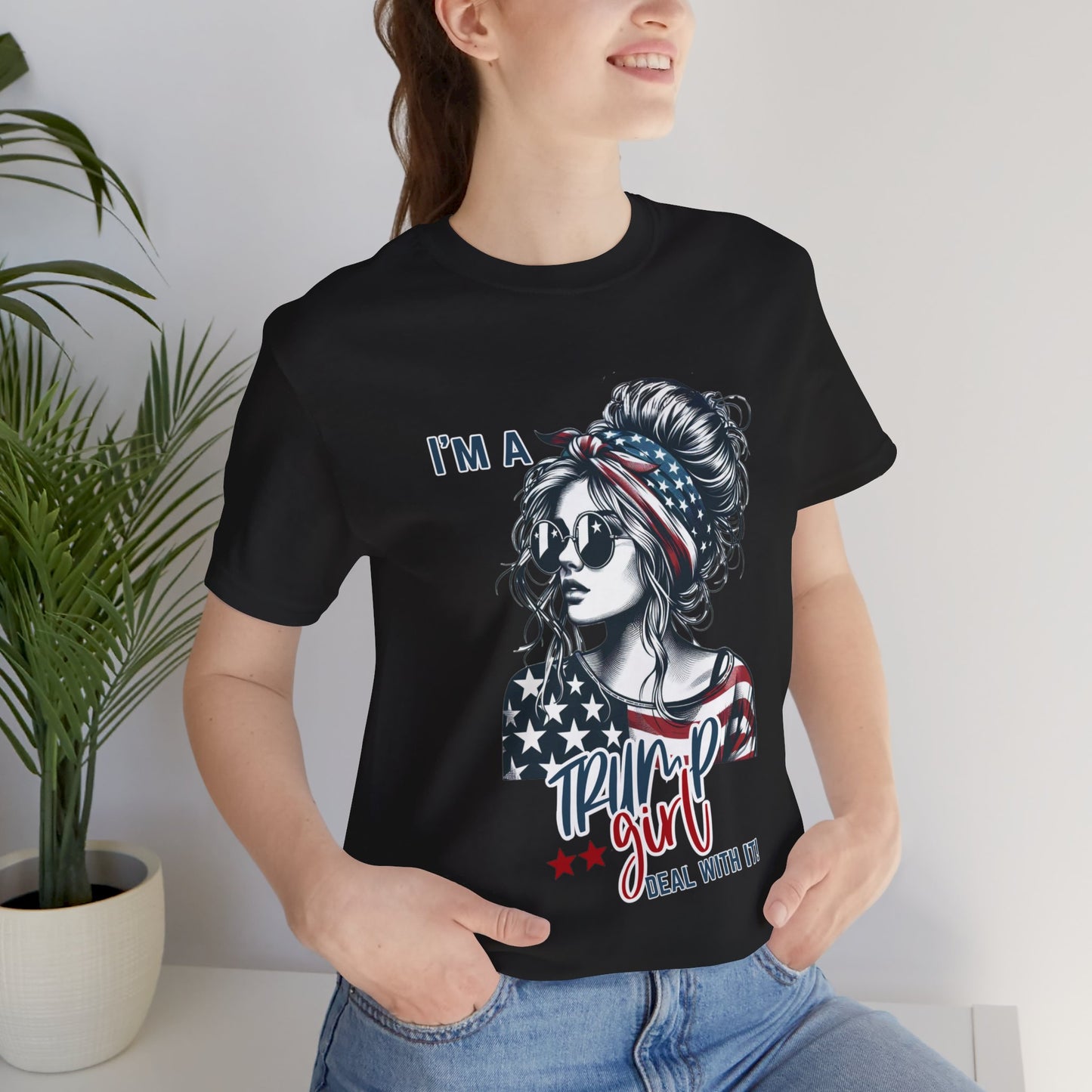 Trump Girl Unisex Jersey Short Sleeve Tee